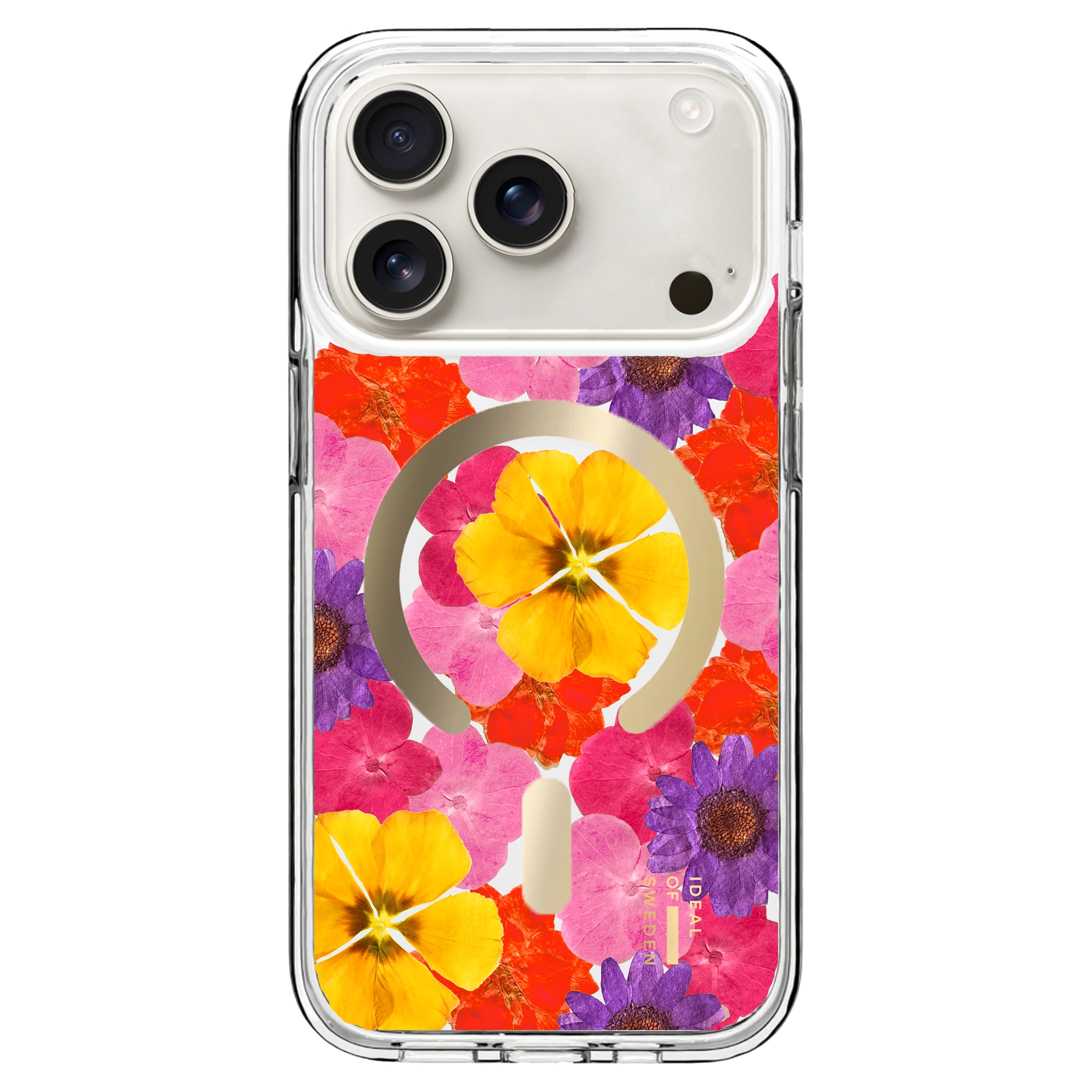 iDeal of Sweden Clear Case MagSafe für das Apple iPhone 17 Pro Max - Tropical Floral