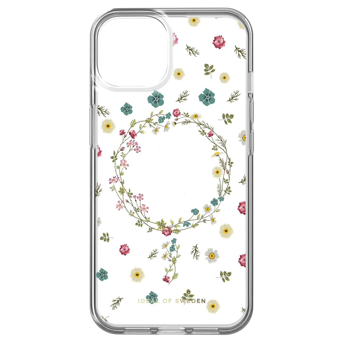 iDeal of Sweden Clear Case MagSafe für das Apple iPhone 14 / 13 - Petite Floral