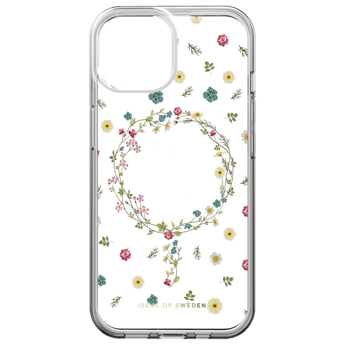 iDeal of Sweden Clear Case MagSafe für das Apple iPhone 17e / 16e / 15 / 14 / 13 - Petite Floral