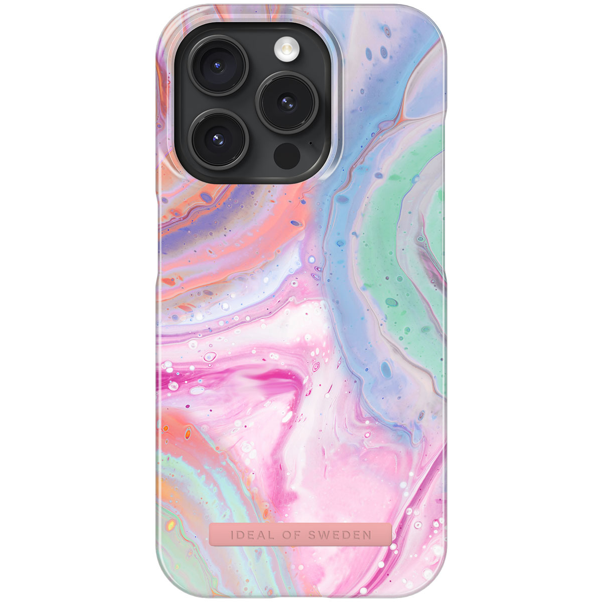 iDeal of Sweden Fashion Back Case für das Apple iPhone 15 Pro - Pastel Marble
