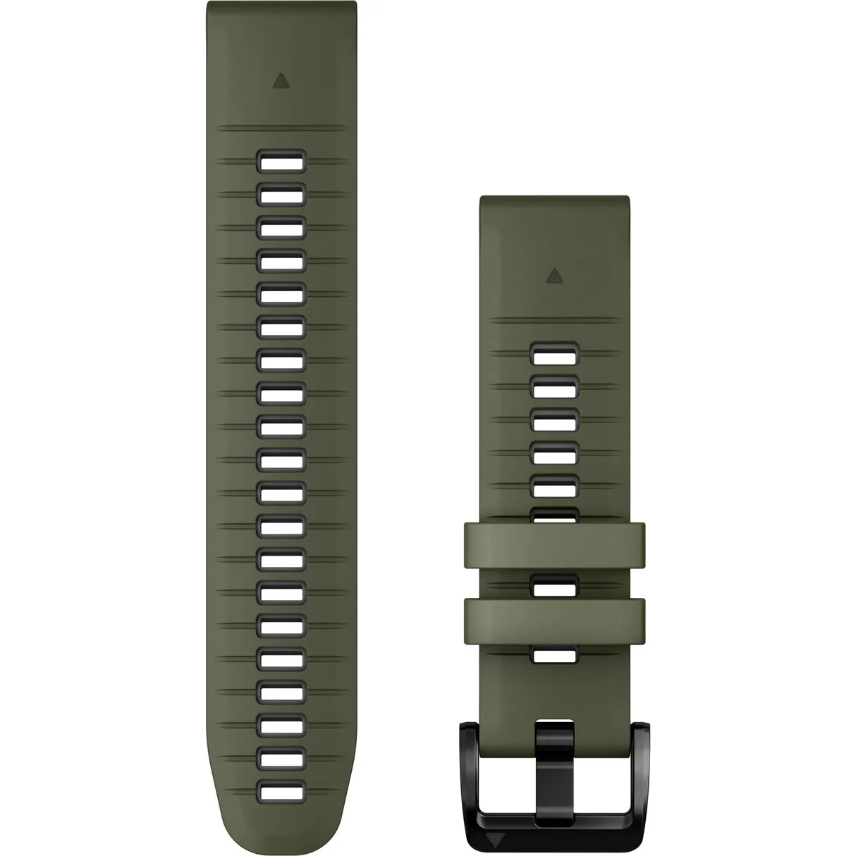 QuickFit® Silikonarmband - Garmin 22 mm Anschluss - Moss / Graphite