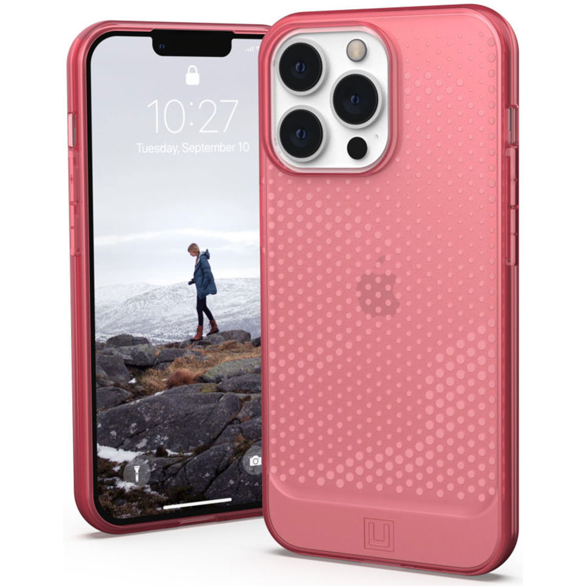 UAG Back Cover Lucent U für das Apple iPhone 13 Pro - Clay