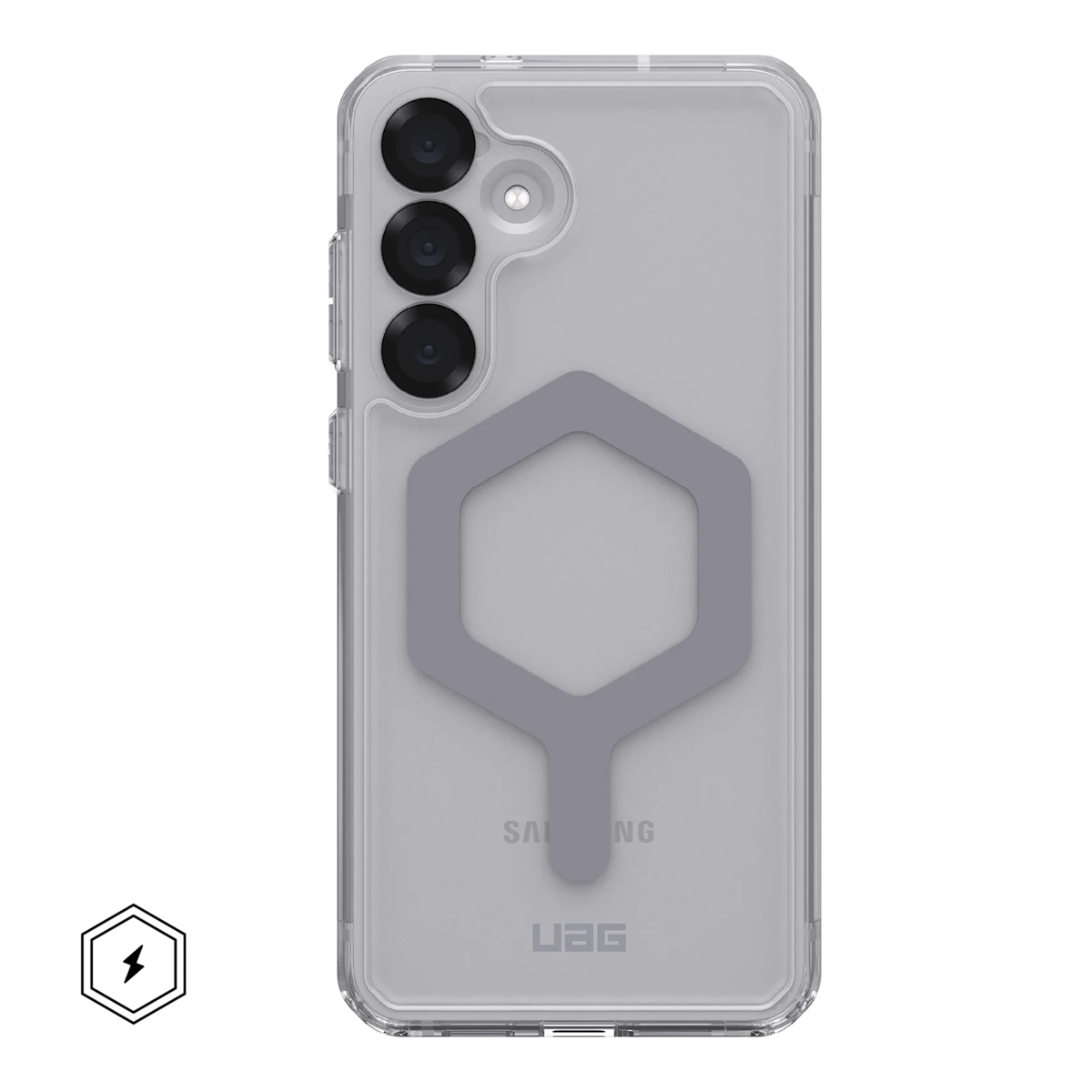 UAG Plyo Pro Backcover für das Samsung Galaxy S25 Plus - Ice / Silver