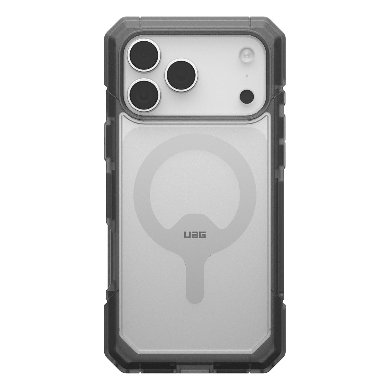UAG Trooper Backcover mit Magnet für das Apple iPhone 18 Pro / 17 Pro - Ash Clear