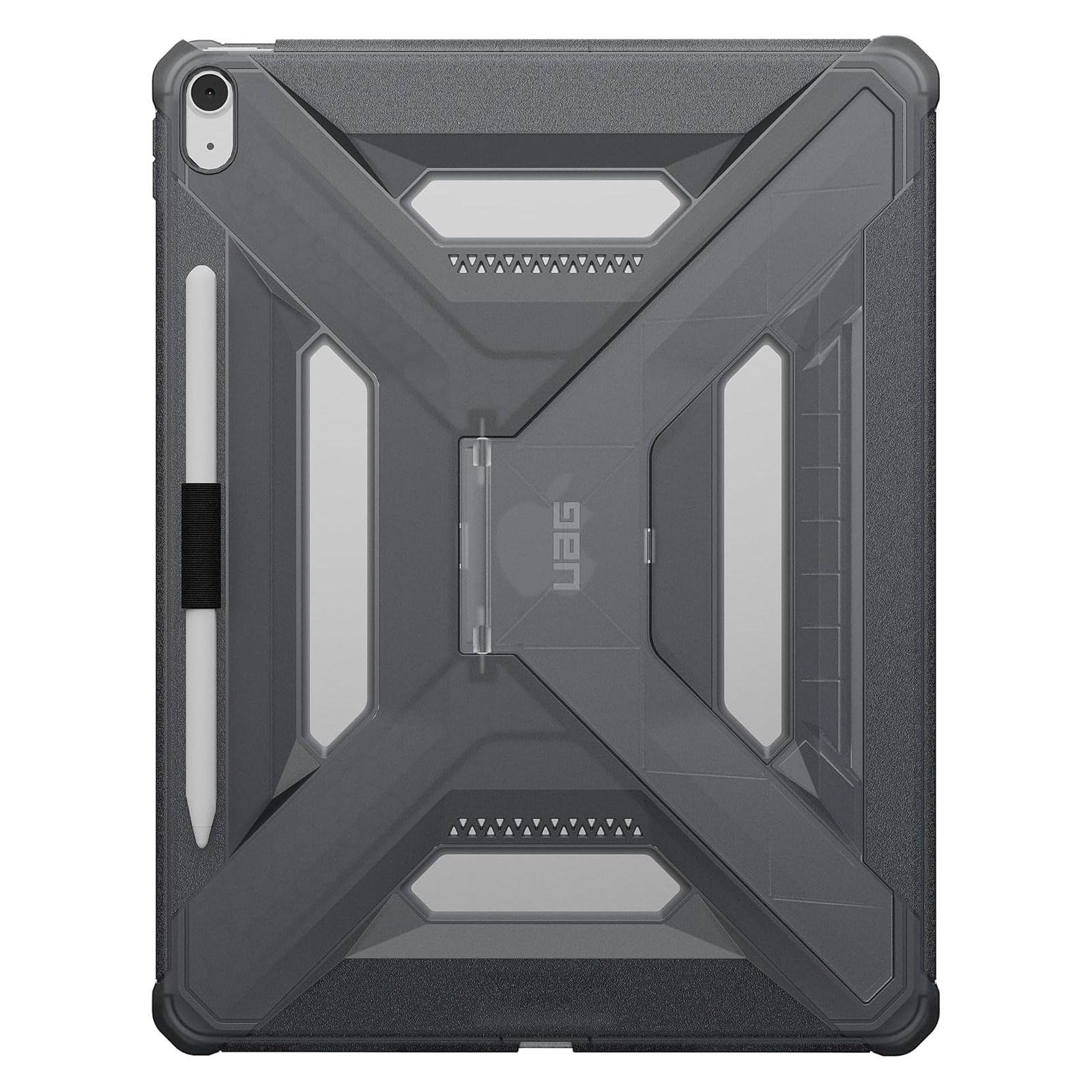 UAG Scout Plus Back Cover mit Ständer für das Apple iPad Air 13 Zoll (2026) M4 / (2025) M3 / (2024) M2 - Ash