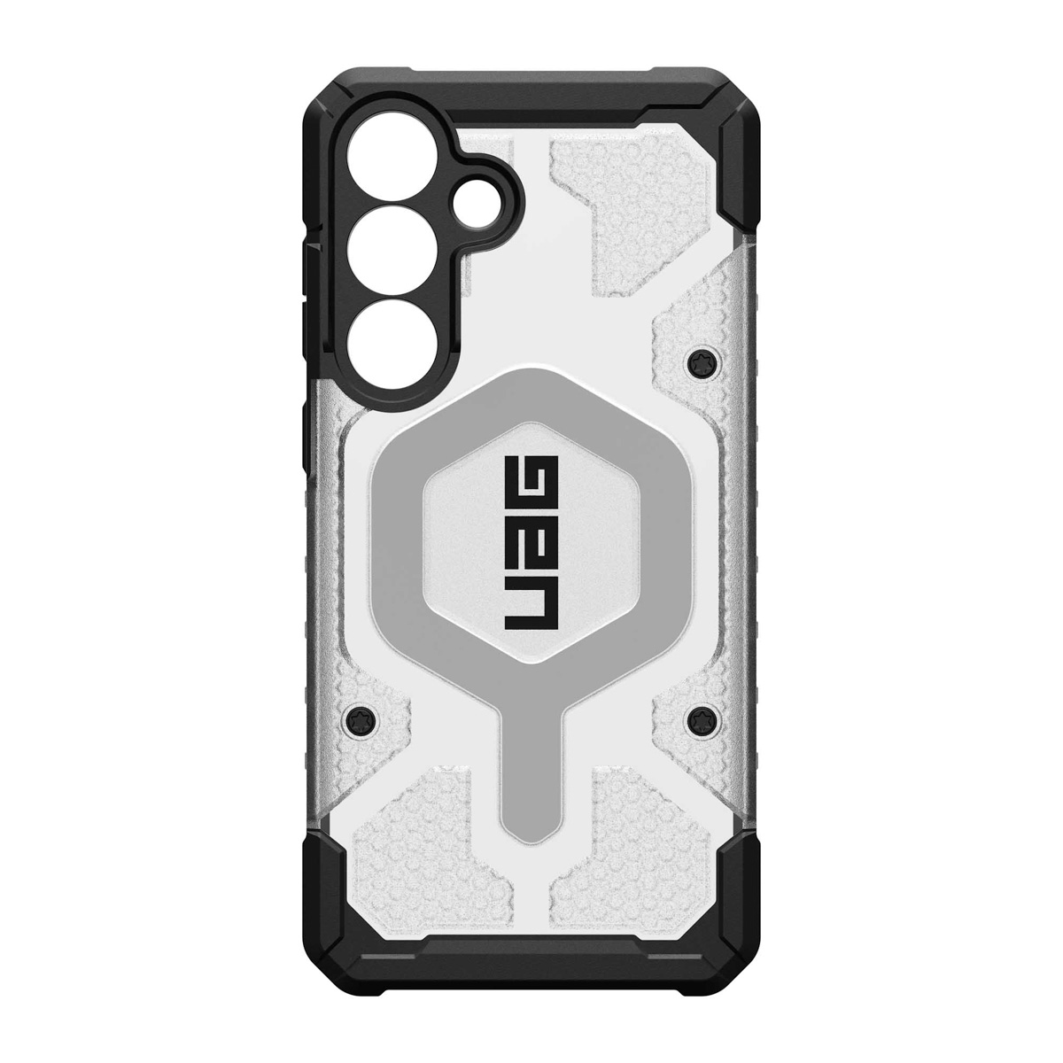 UAG Pathfinder Back Cover Magnet für das Samsung Galaxy S25 FE - Ice / Silver