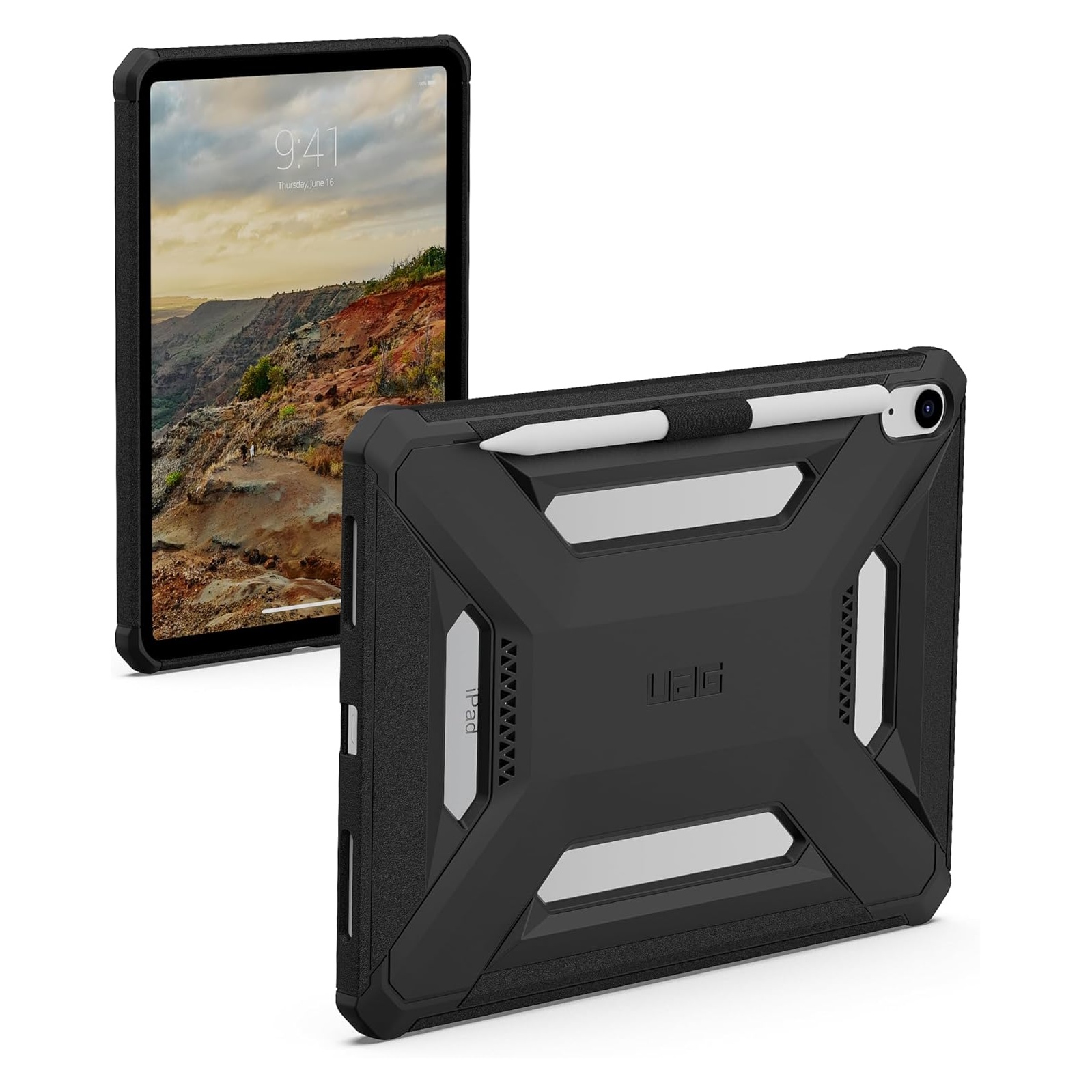 UAG Scout LT backcover für das Apple iPad 11 (2025) 11 Zoll A16 / iPad 10 (2022) 10.9 Zoll - Black