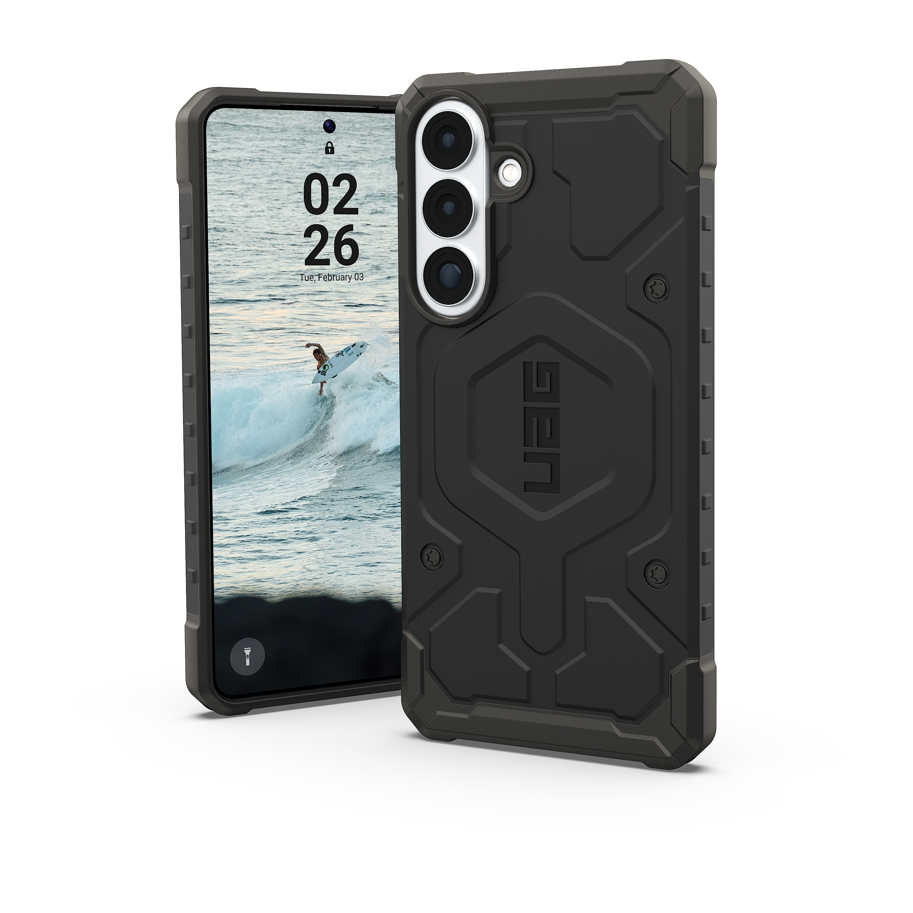 UAG Pathfinder Case MagSafe für das Samsung Galaxy S26 Plus - Black