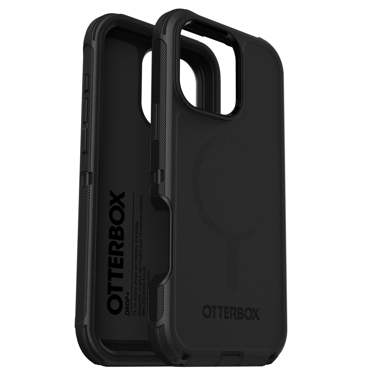 OtterBox Defender Pro Case mit MagSafe für das Apple iPhone 16 Pro Max - Schwarz
