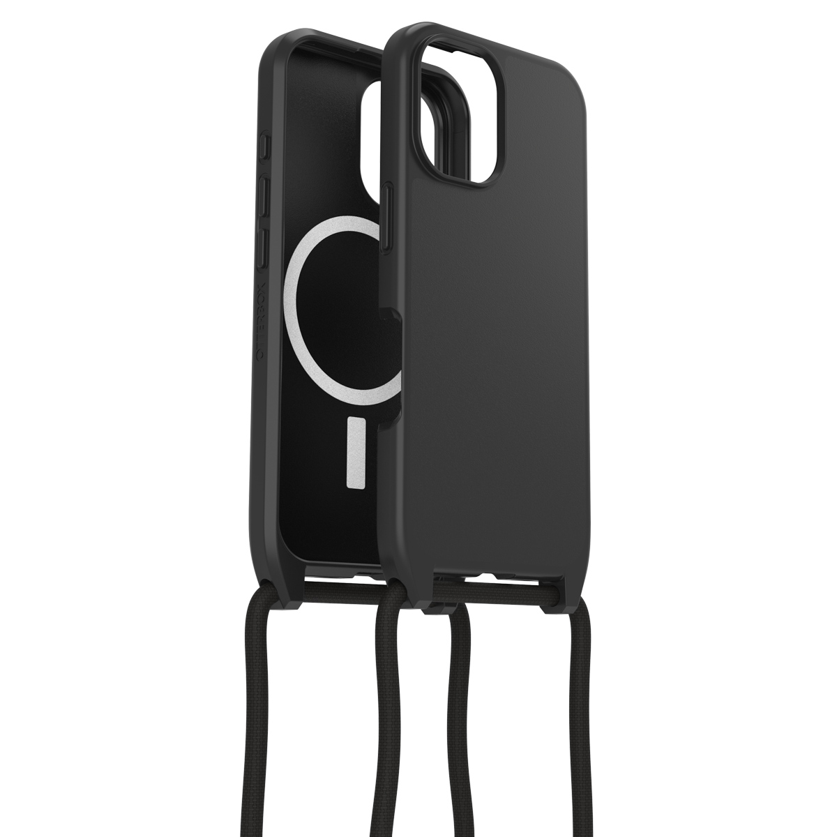 OtterBox React Necklace MagSafe für das Apple iPhone 16 - Schwarz