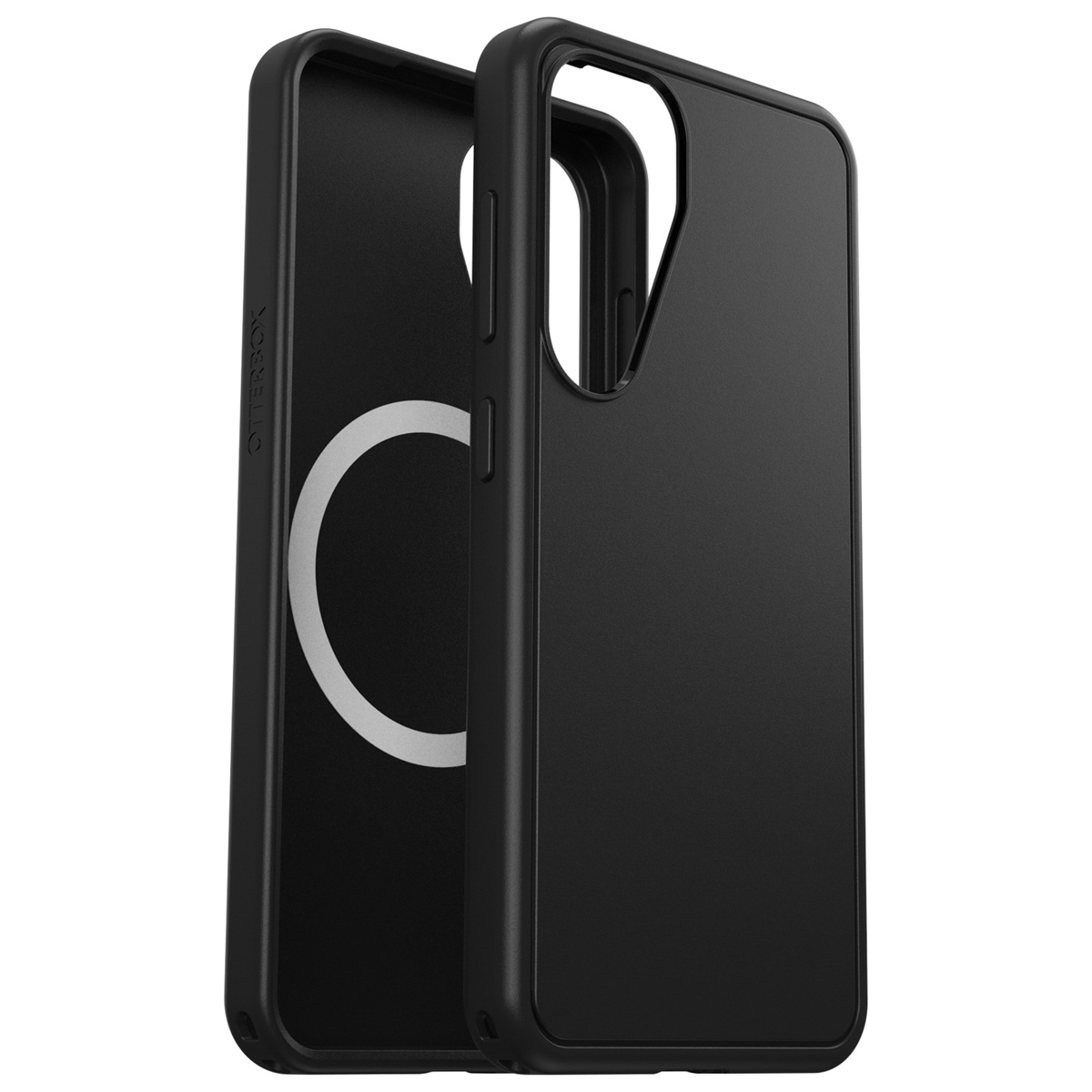 OtterBox Symmetry Clear Case MagSafe für das Samsung Galaxy S25 - Schwarz