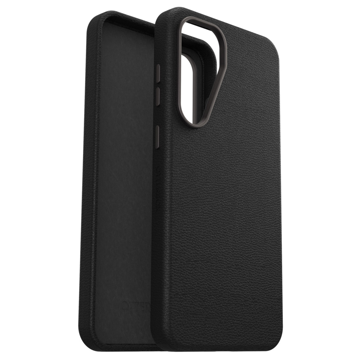 OtterBox Symmetry Cactus Leder Back Cover für das Samsung Galaxy S25 Plus - Schwarz