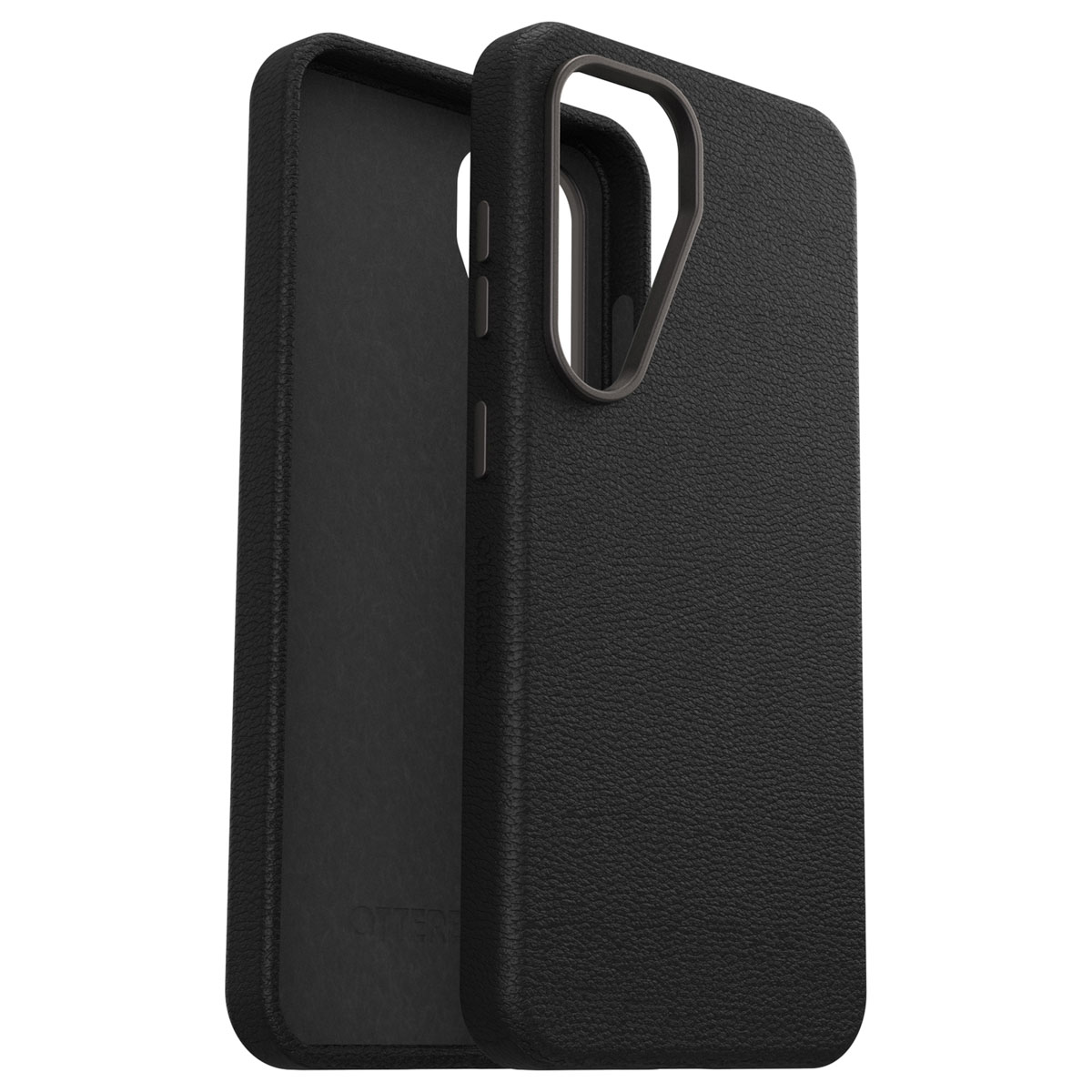 OtterBox Symmetry Cactus Leder Back Cover für das Samsung Galaxy S25 - Noir Ash