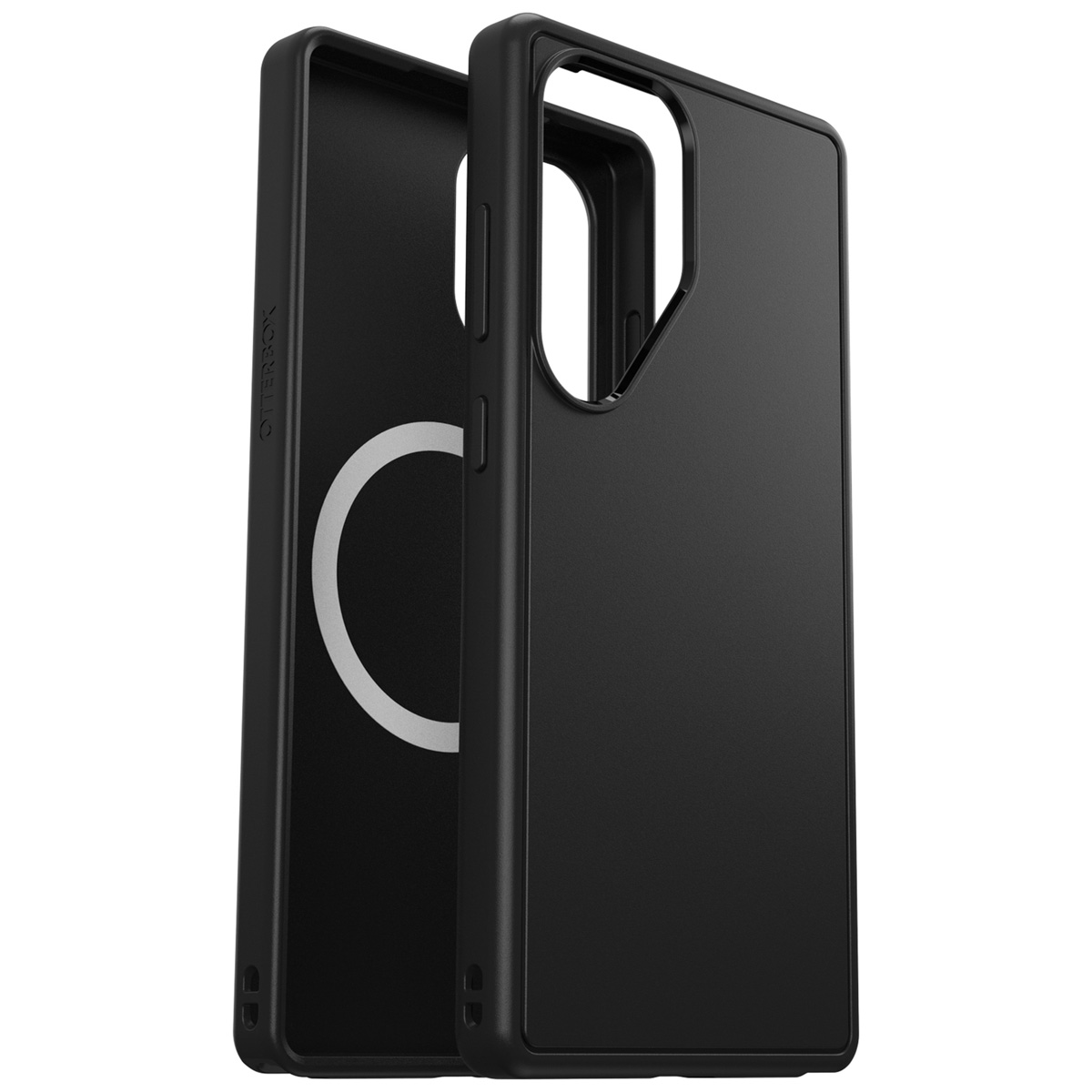 OtterBox Symmetry Clear Case MagSafe für das Samsung Galaxy S25 Ultra - Schwarz