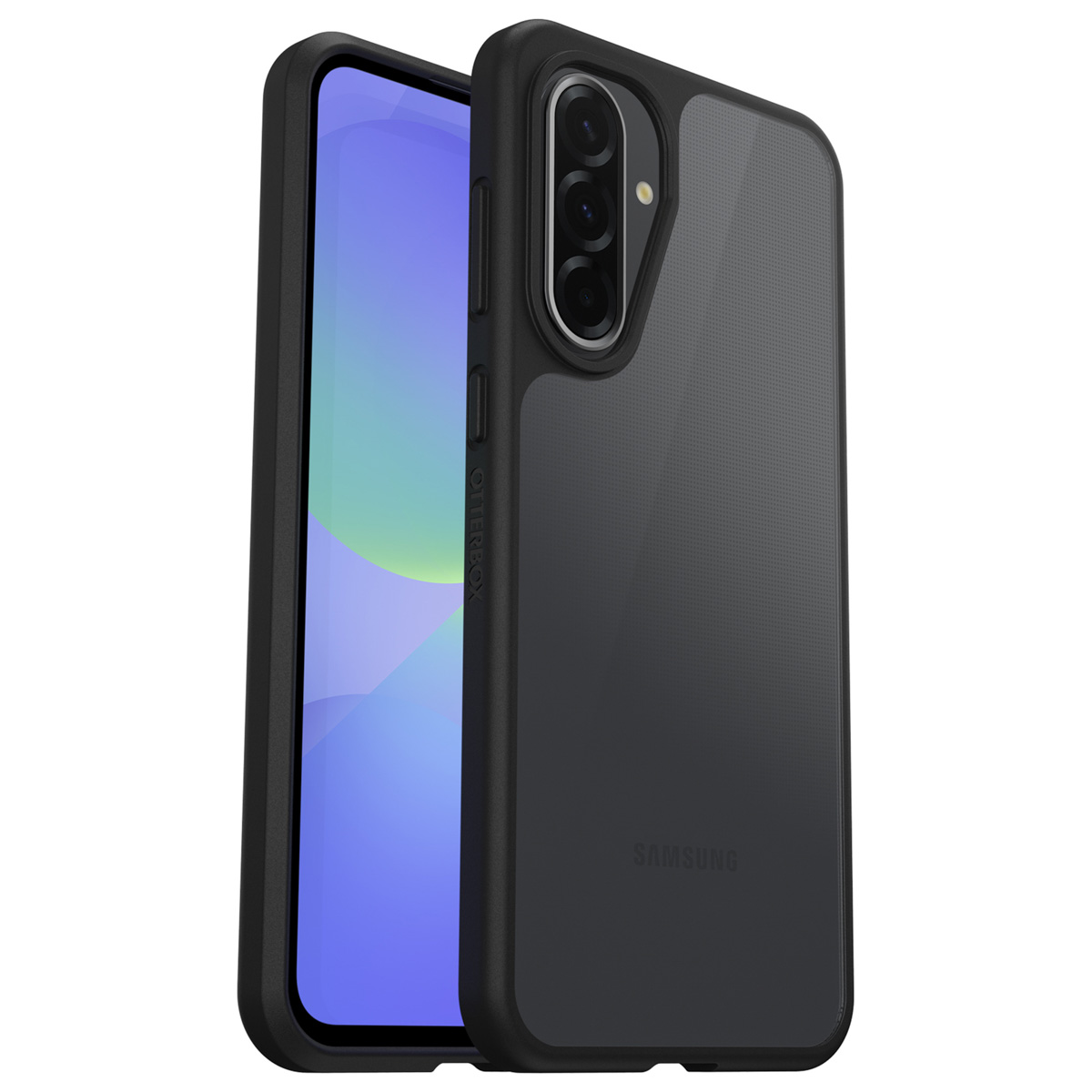 OtterBox React Backcover für das Samsung Galaxy A36 - Clear / Black