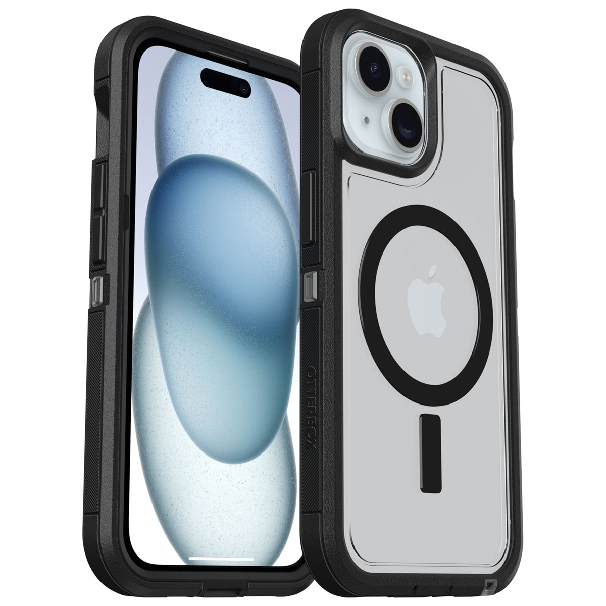 OtterBox Defender XT Back Cover für das Apple iPhone 17e / 16e / 15 / 14 / 13 - Clear / Black