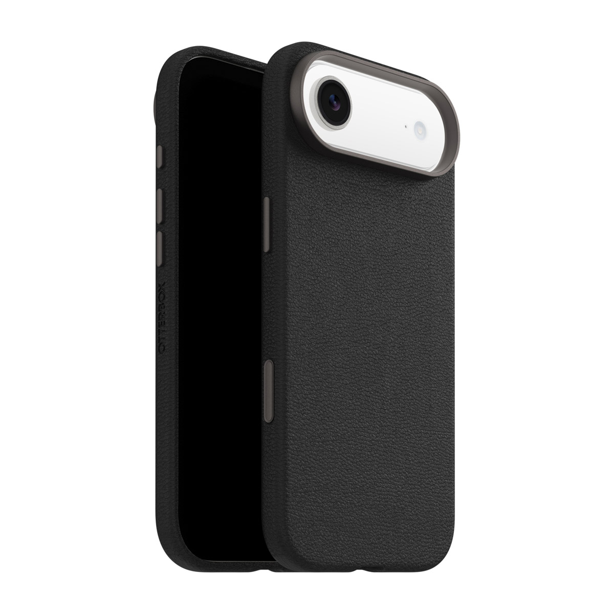 OtterBox Symmetry Cactus Leder Back Cover MagSafe für das Apple iPhone Air - Noir Ash