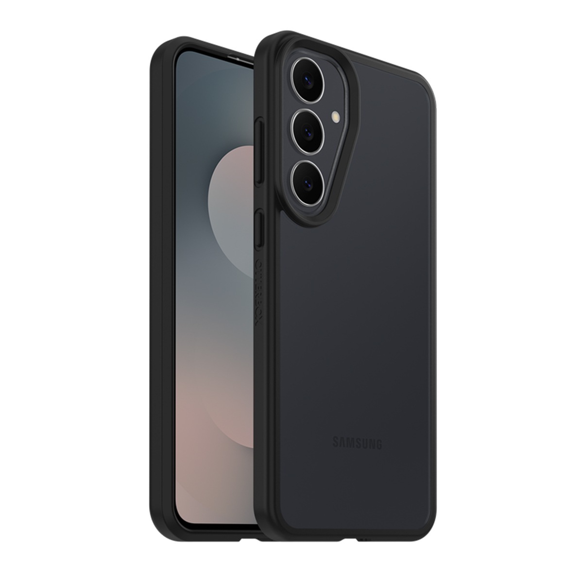 OtterBox React Backcover für das Samsung Galaxy S25 FE - Clear / Black
