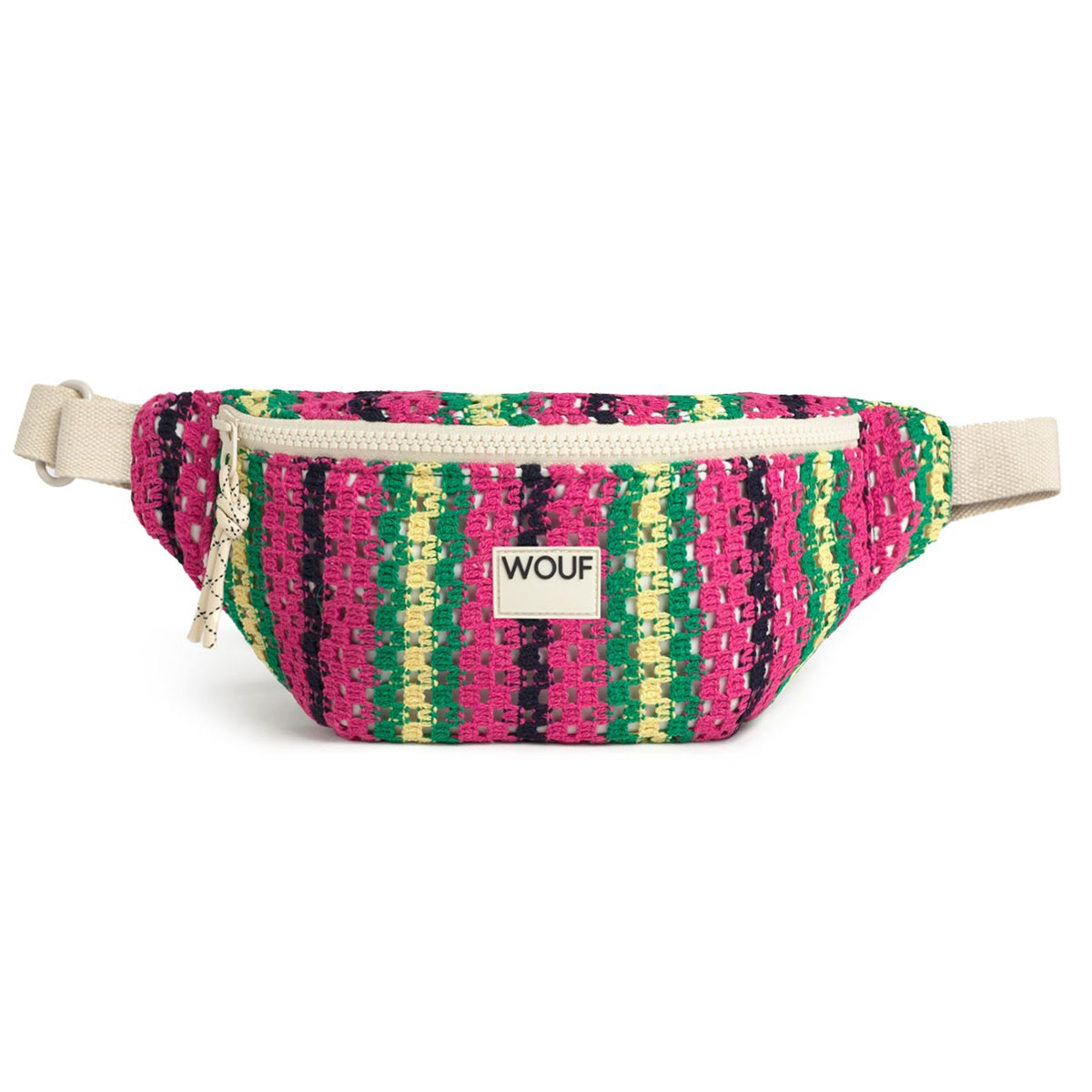 Wouf Crochet Bauchtasche - Crossbody Bag - Gürteltasche für Damen - Tramontane