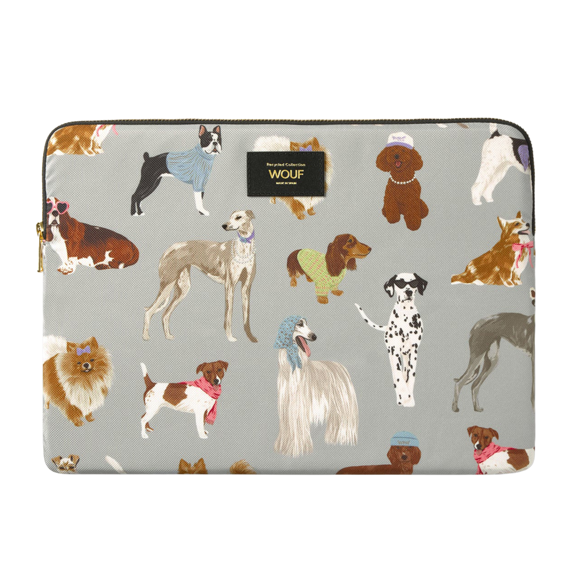 Wouf Daily Laptop Hülle 15-16 Zoll - Laptop Sleeve - Puppy