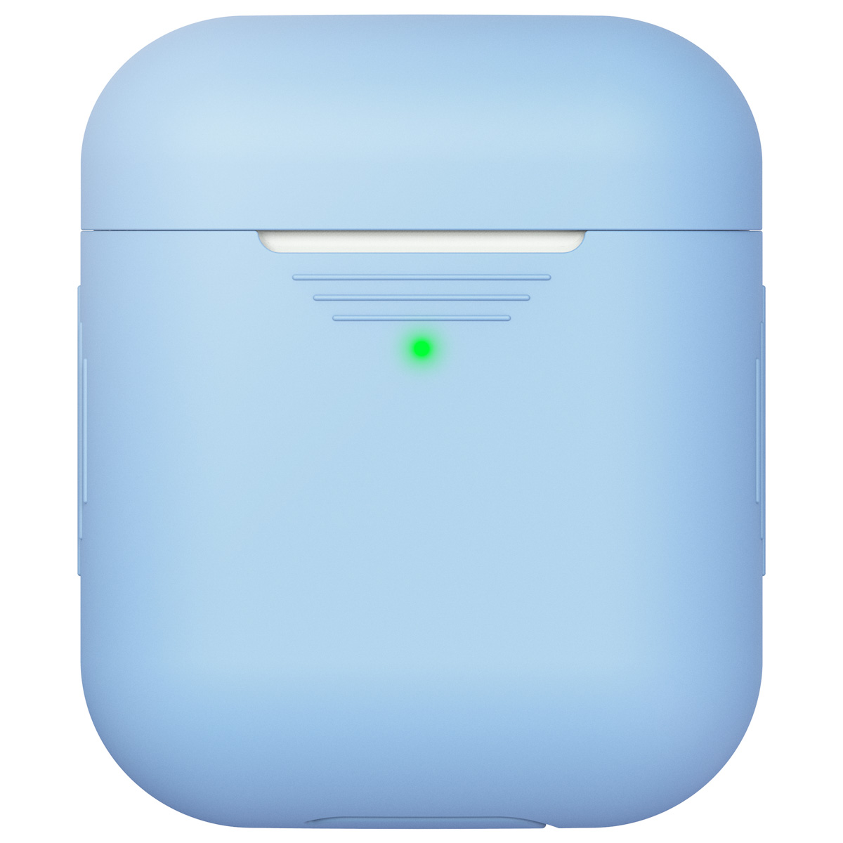 KeyBudz Elevate Protective Silicone Case für das Apple AirPods 1 / 2 – Baby Blue