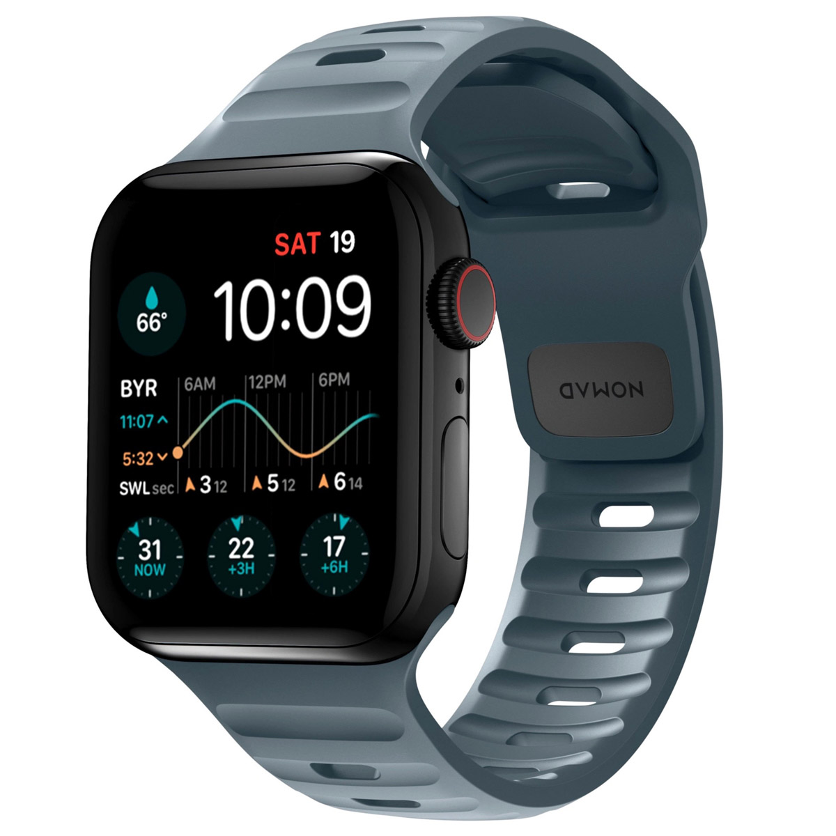 Nomad Sport Armband FKM für Apple Watch | 38/40/41/42 mm - Marine Blue