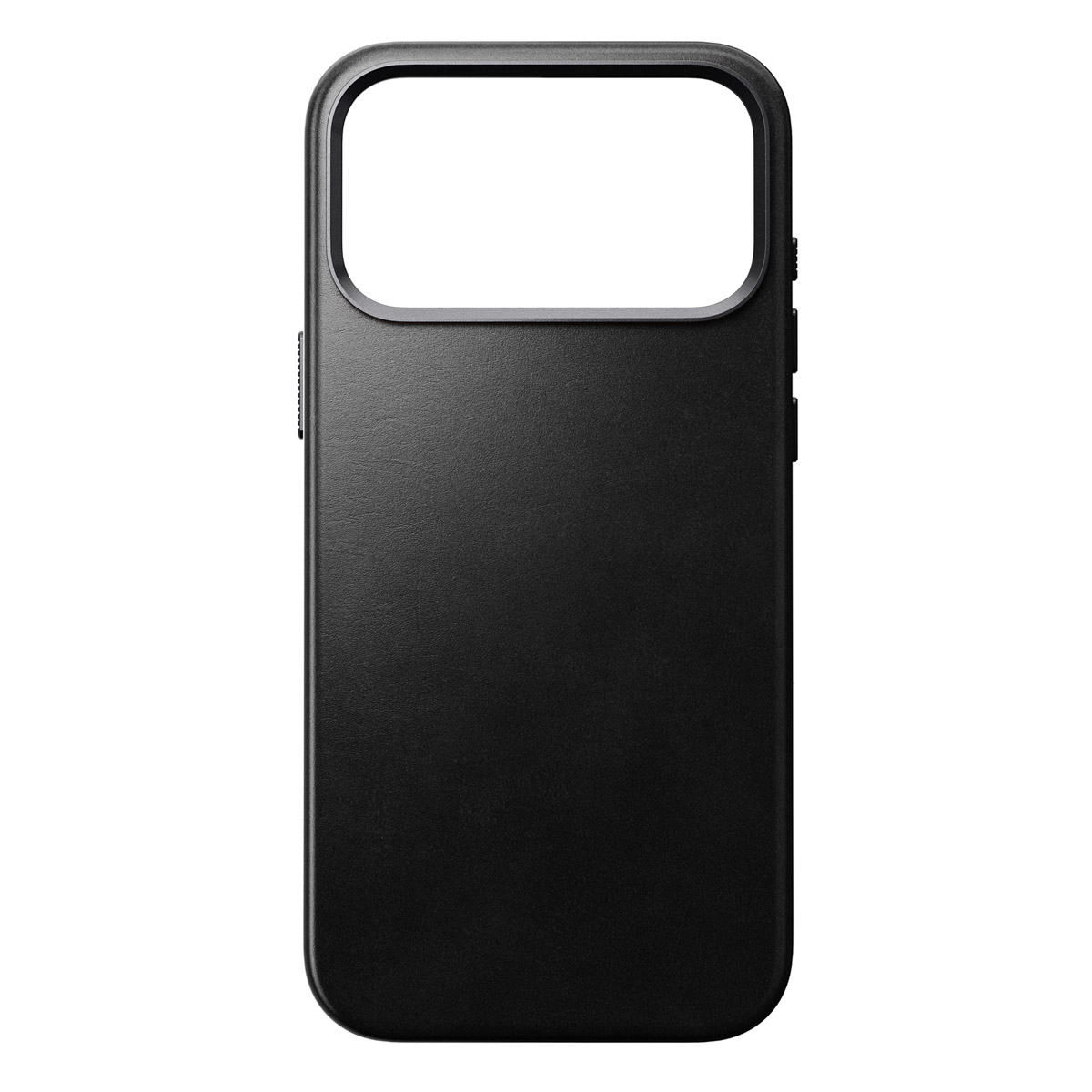Nomad Traditionelles Horween-Leder Backcover mit MagSafe für das Apple iPhone 17 Pro Max - Schwarz