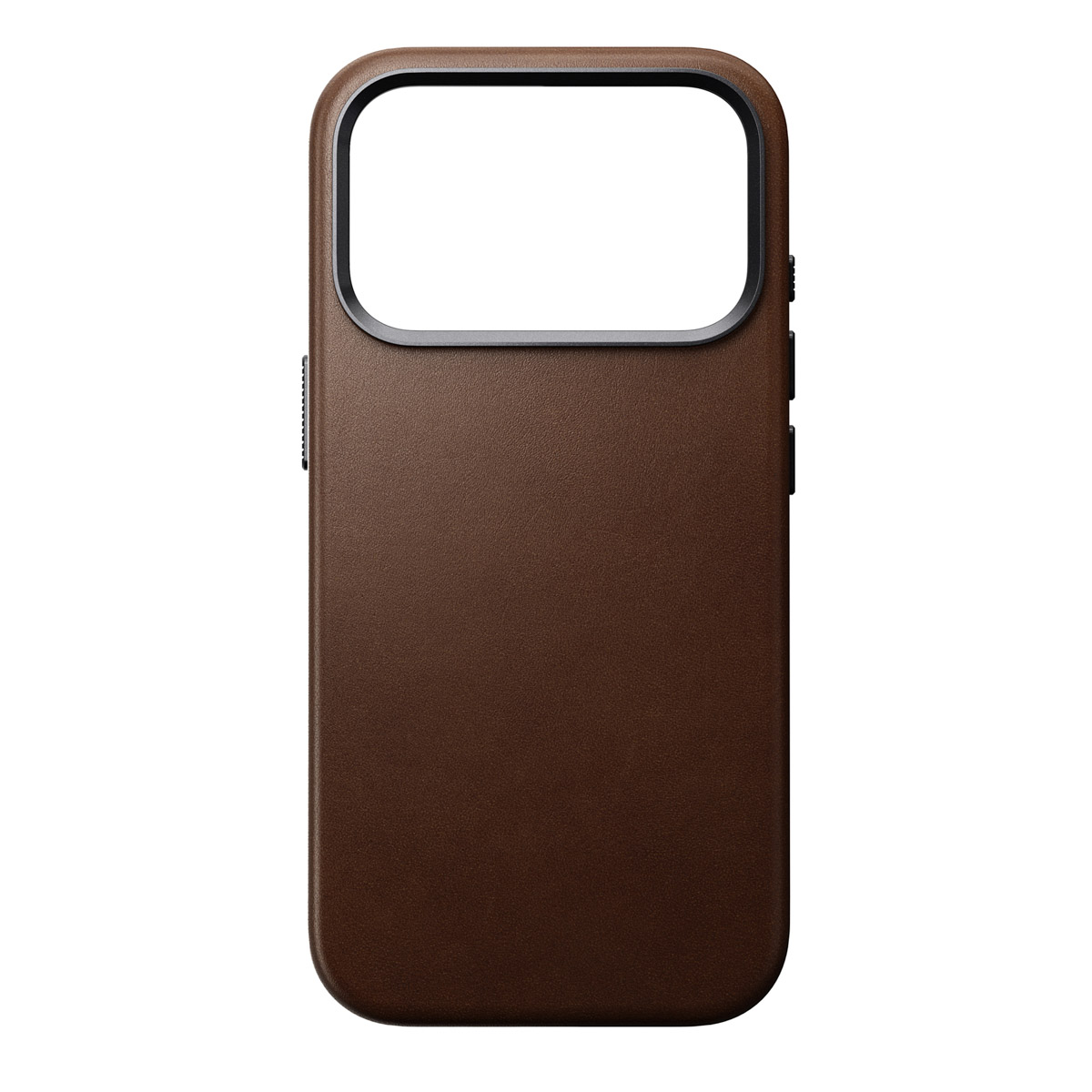 Nomad Traditional Leather Backcover mit MagSafe für das Apple iPhone 17 Pro - Braun