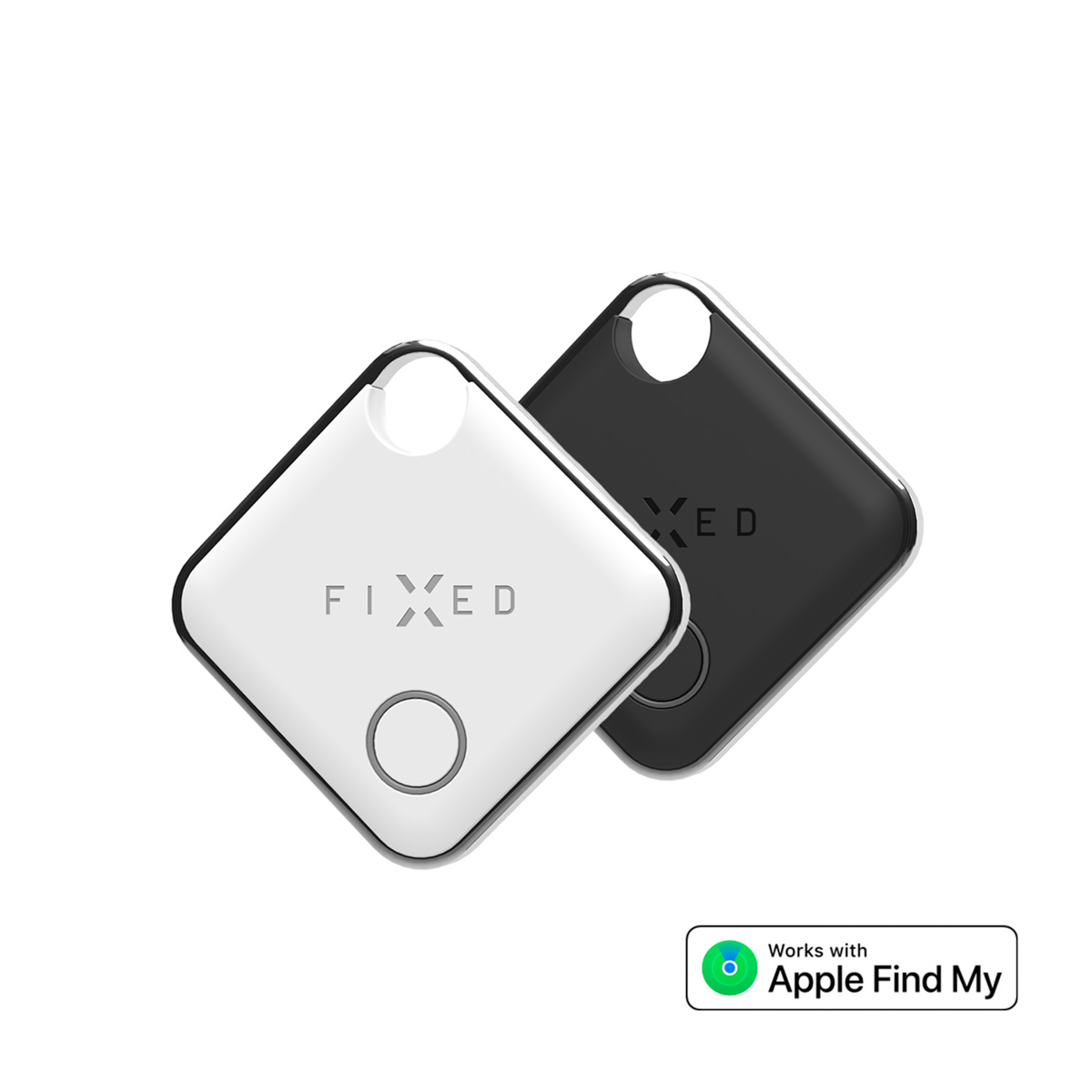 Fixed Tag mit Apple Find My – Duo – weiß und schwarz - Image 4