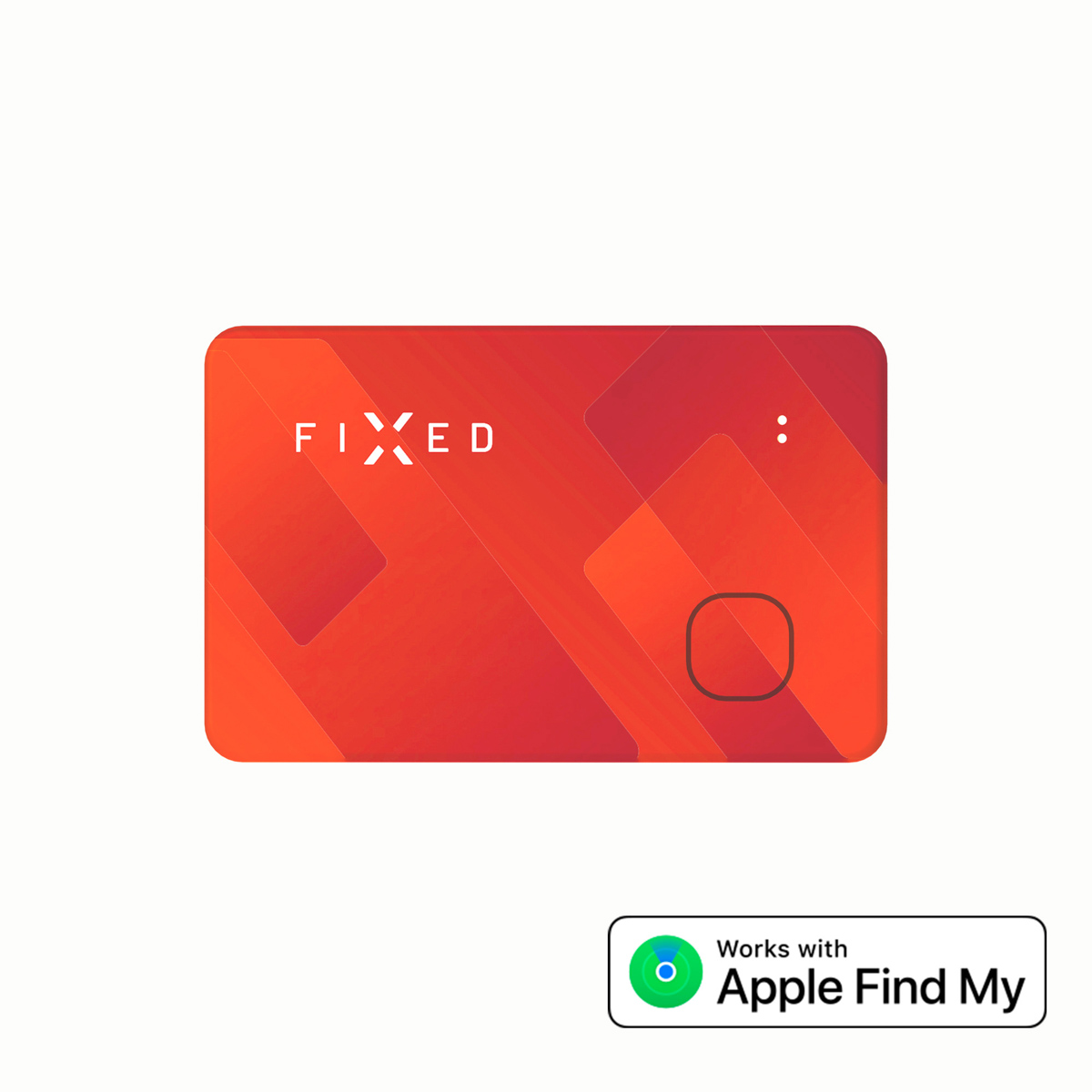 Fixed Tag Card - Bluetooth Tracker für iOS - Orange