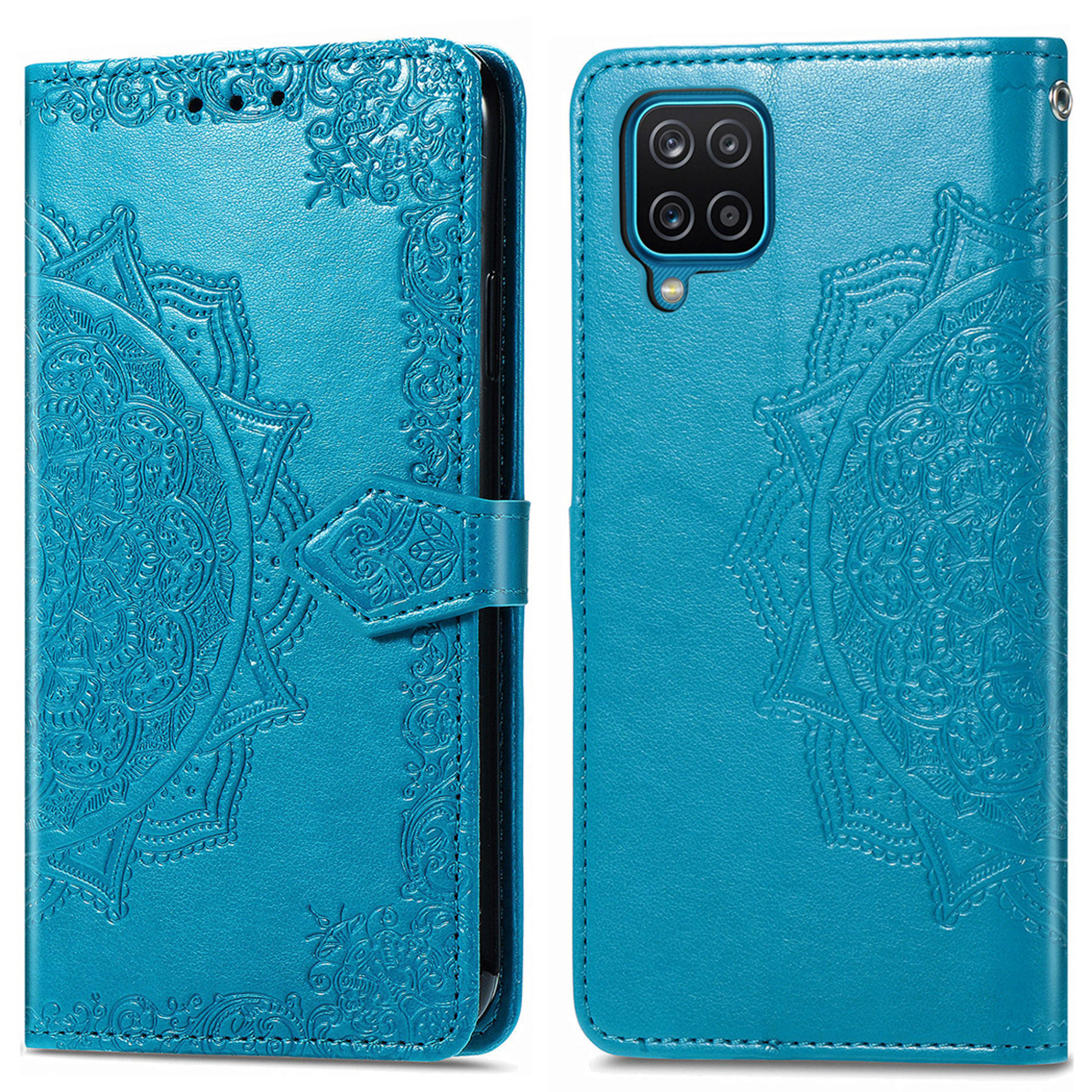 imoshion Mandala Klapphülle für das Samsung Galaxy A12 - Türkis