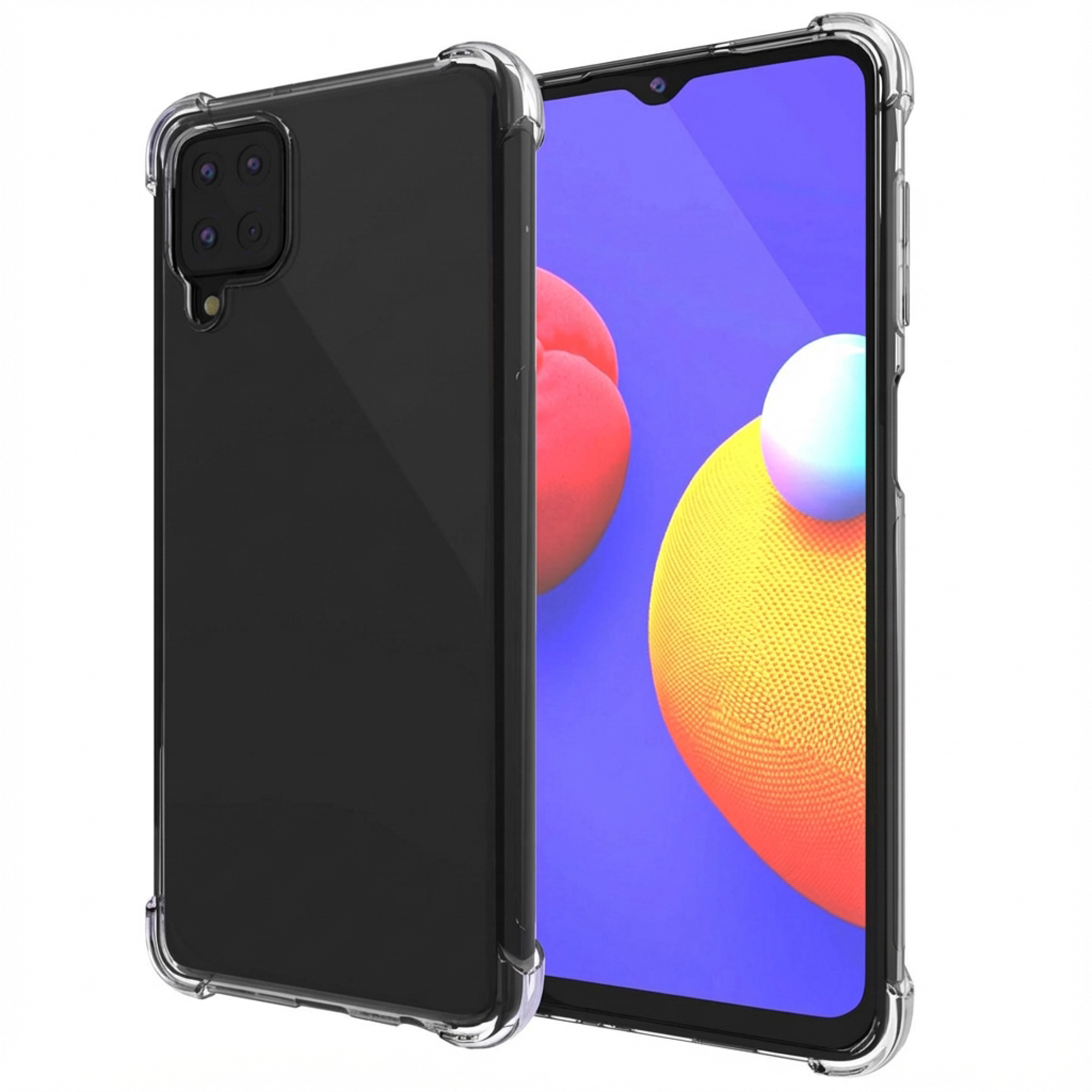 imoshion Shockproof Case für das Samsung Galaxy A12 - Transparent