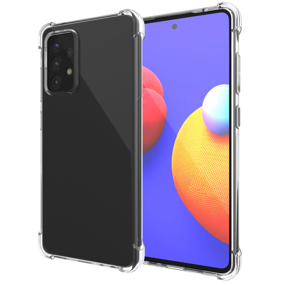 imoshion Shockproof Case für das Samsung Galaxy A52(s) (5G/4G) - Transparent