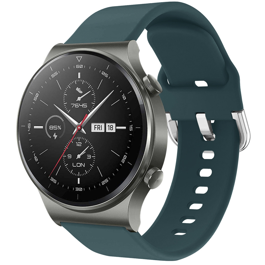 imoshion Silikonband für das Huawei Watch GT 2 / Pro / 2e Sport 46 mm - Dunkelgrün