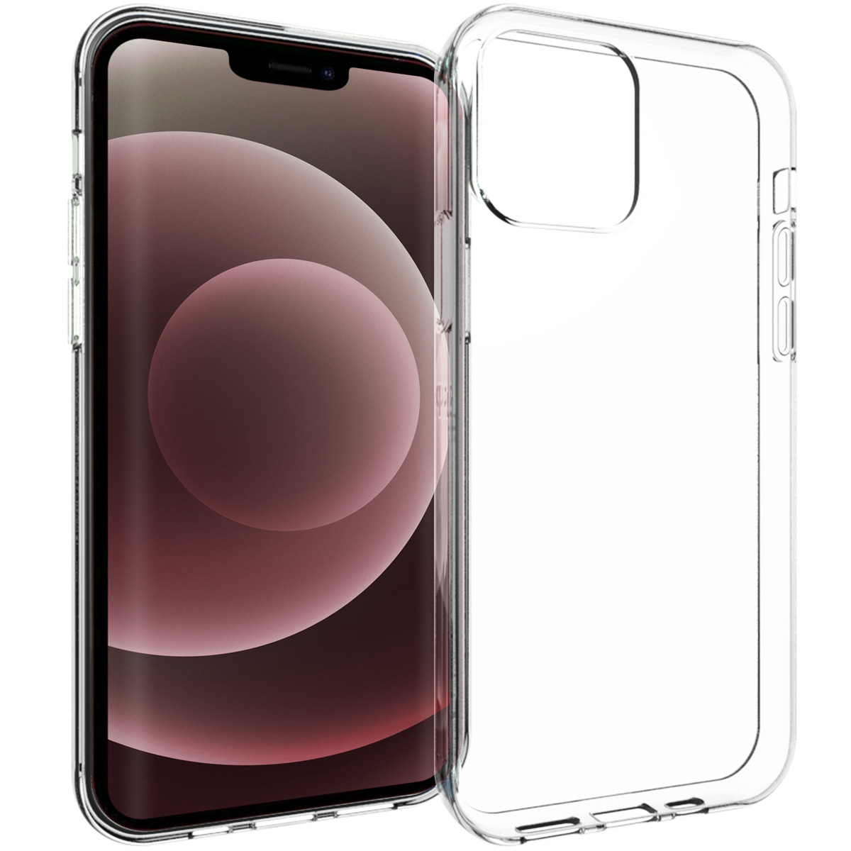 Accezz Clear TPU Backcover für das Apple iPhone 13 Pro Max - Transparent
