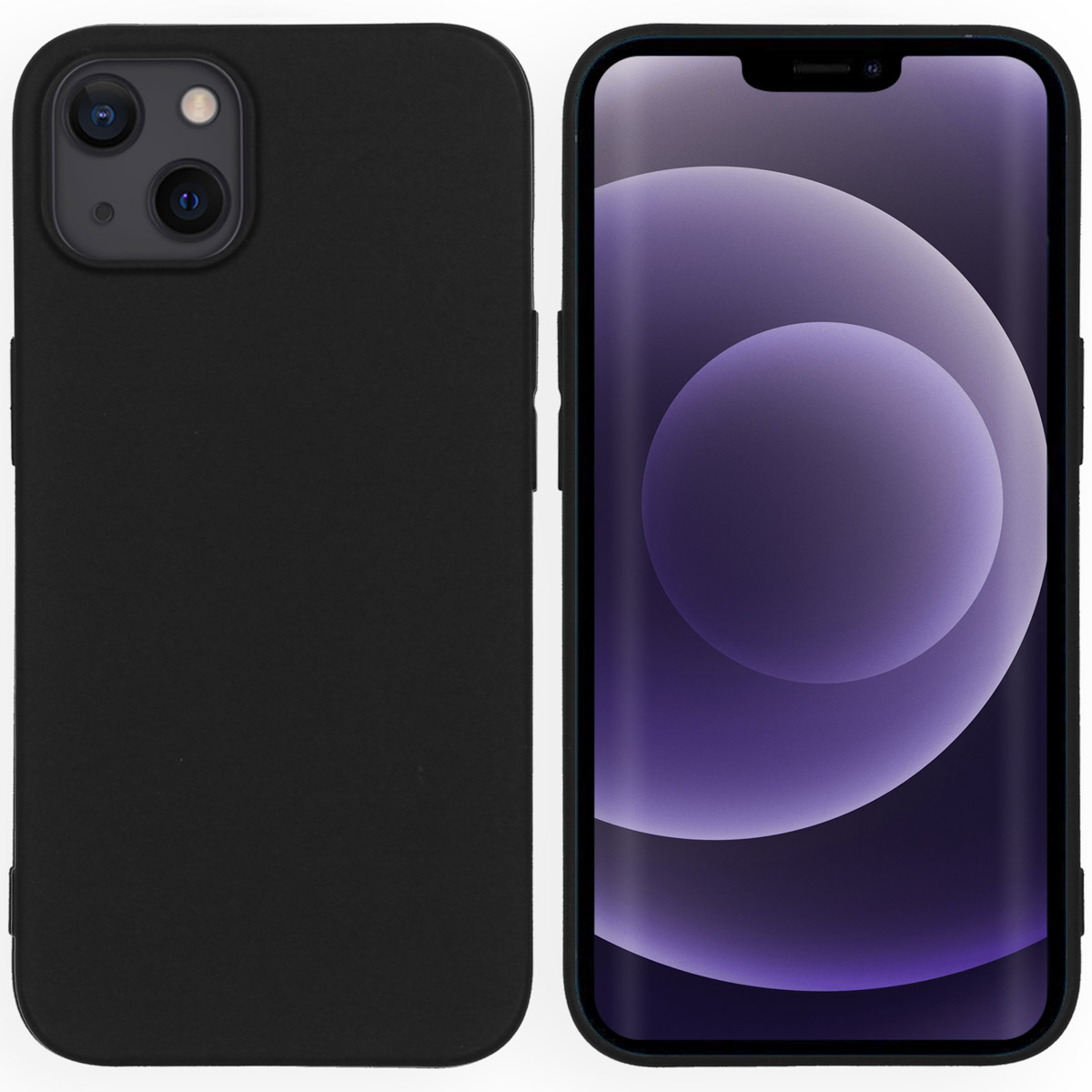 imoshion TPU Color Cover für das Apple iPhone 13 - Schwarz