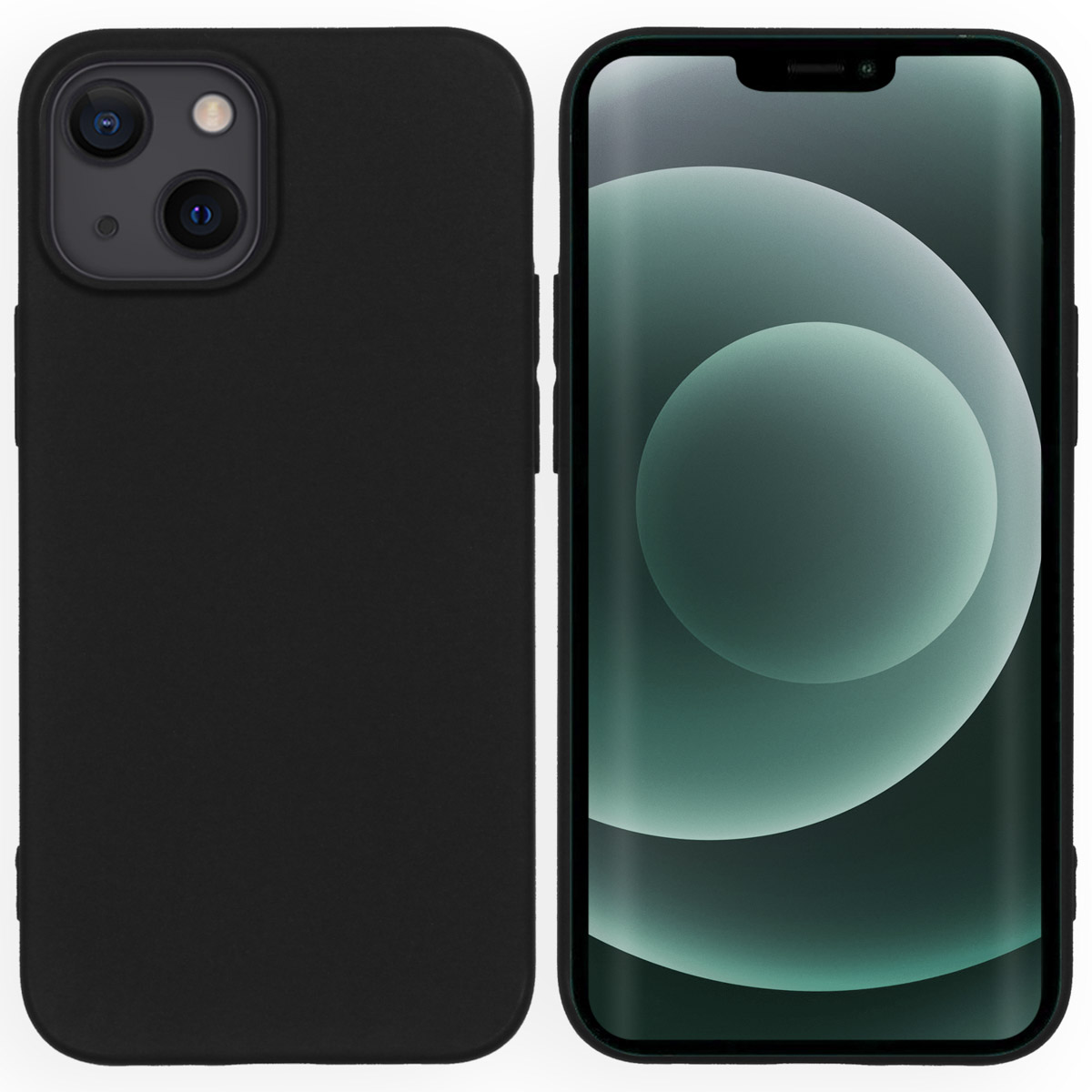 imoshion TPU Color Cover für das Apple iPhone 13 Mini - Schwarz
