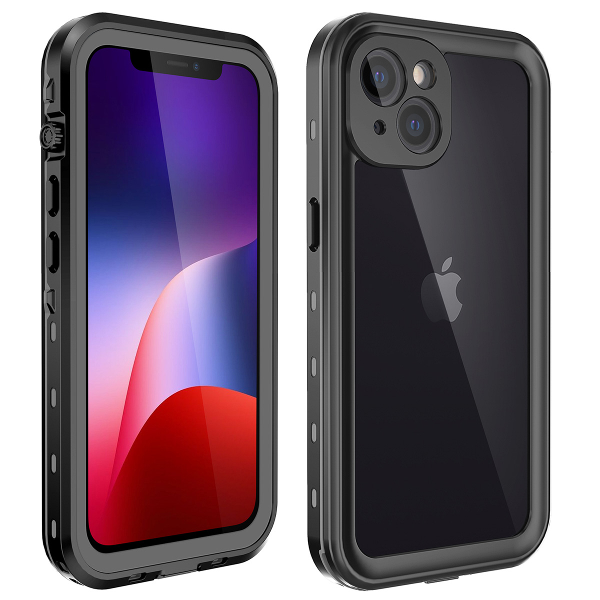 Redpepper Dot Waterproof Case für das Apple iPhone 13 - Schwarz