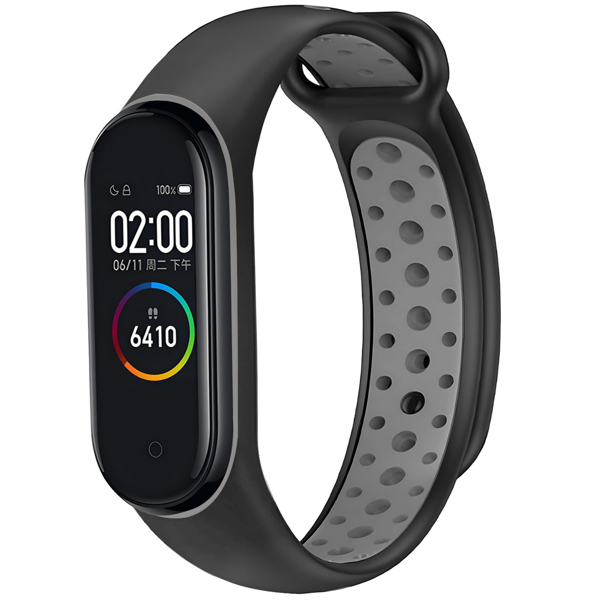 imoshion Pr2202 für Xiaomi Mi Band 3 / 4 - Black / Grey