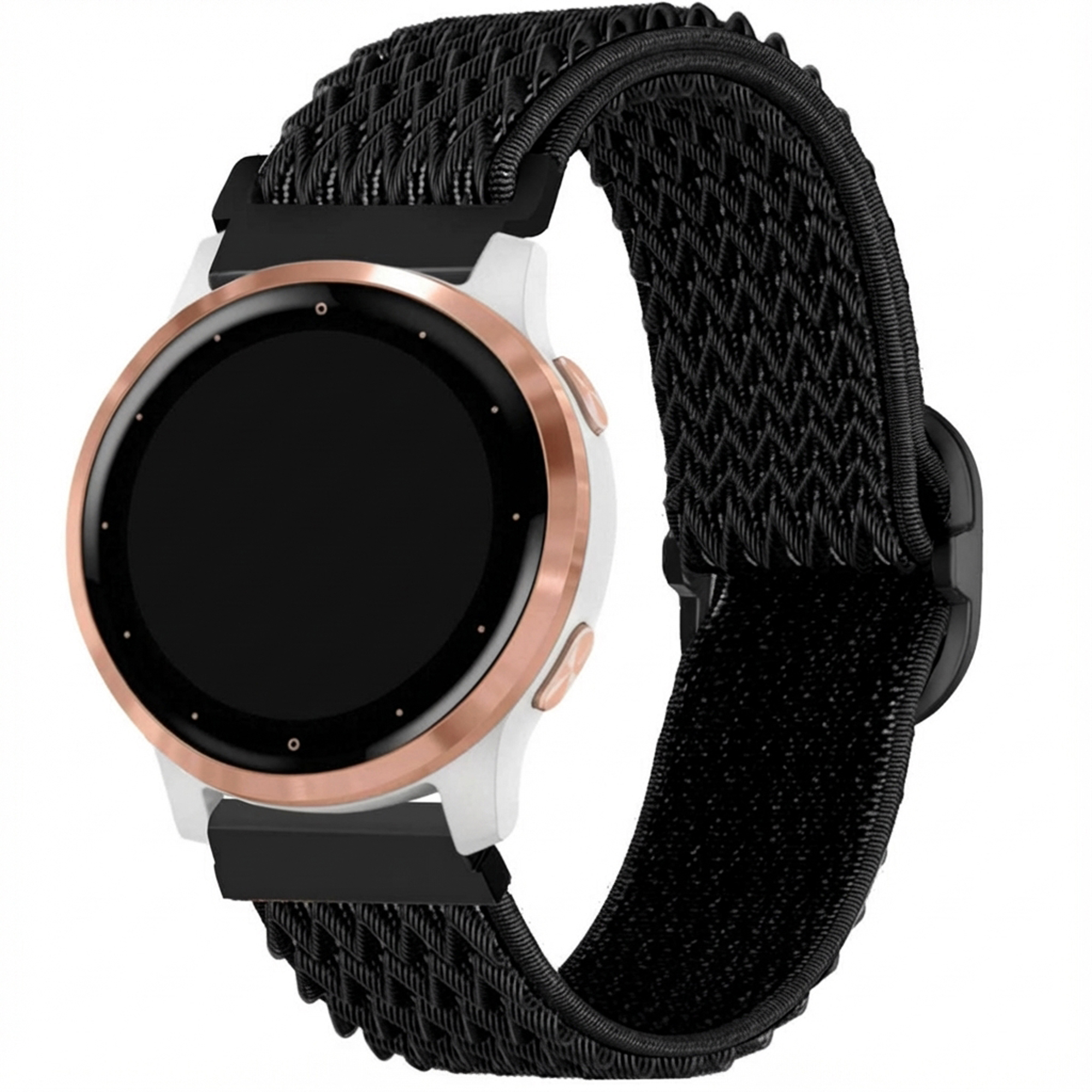 imoshion Elastisches Nylonarmband - Universelle 18 mm Anschluss - Schwarz