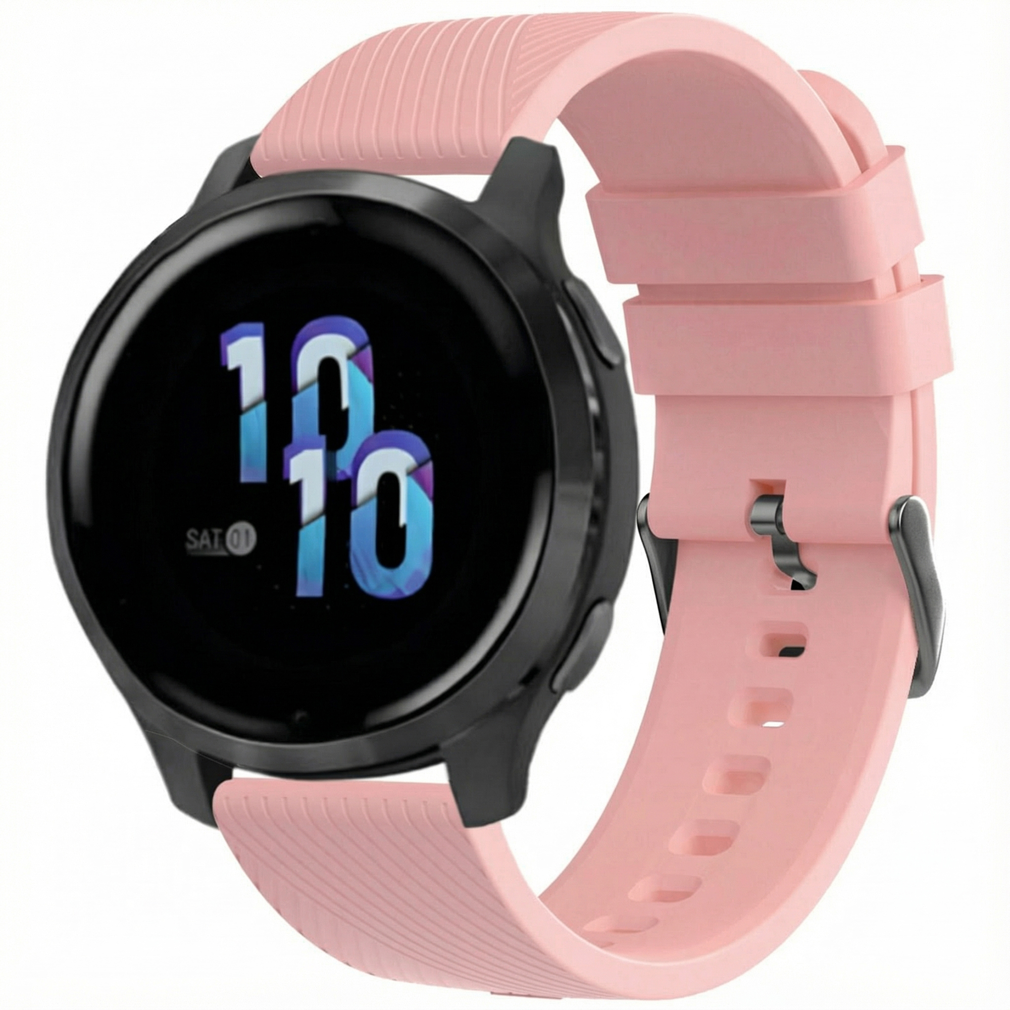 imoshion Flexibles Silikonarmband - Universelle 22 mm Anschluss - Rosa