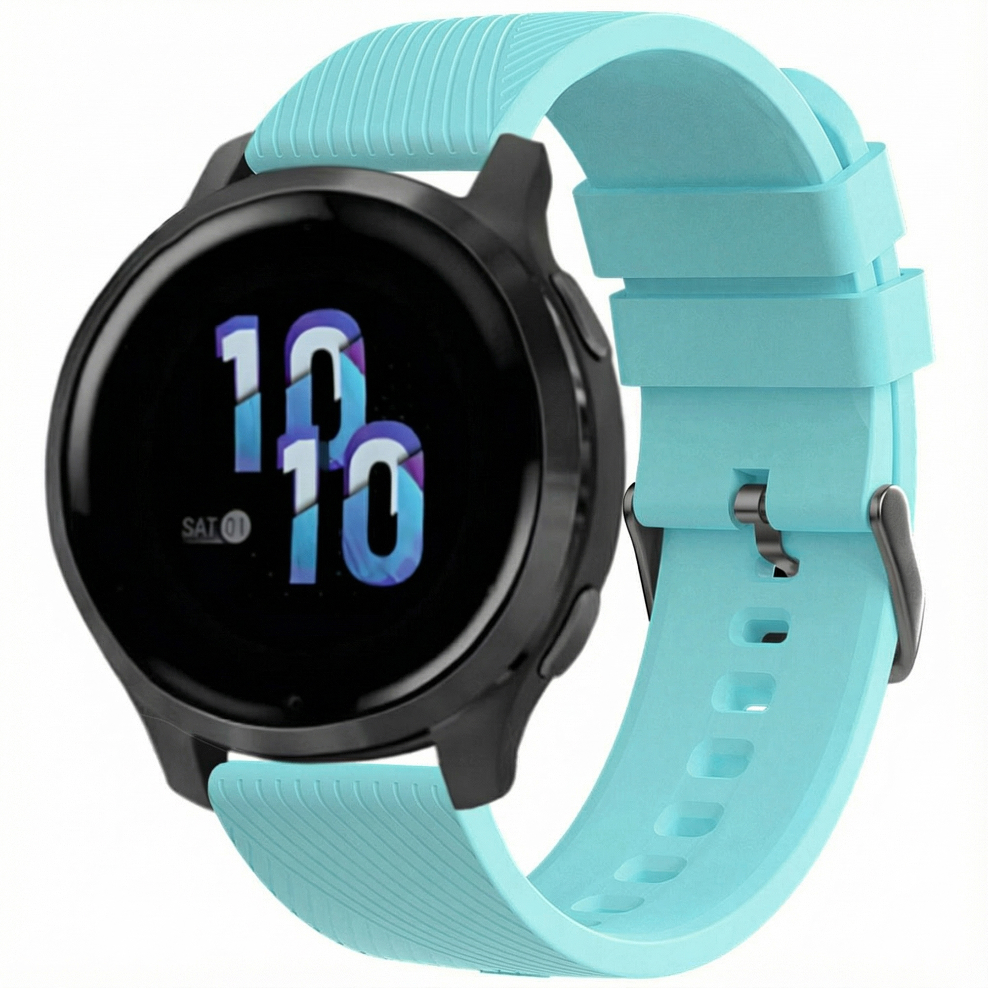 imoshion Flexibles Silikonarmband - Universelle 22 mm Anschluss - Hellblau