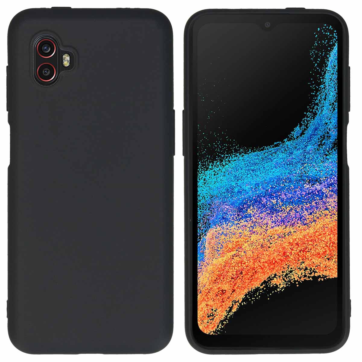 imoshion TPU Color Cover für das Samsung Galaxy Xcover 6 Pro - Schwarz