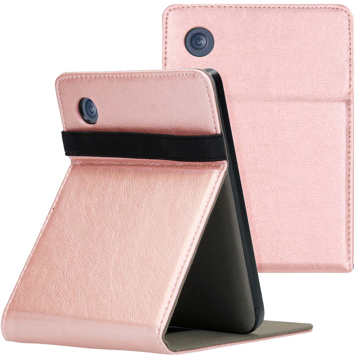 imoshion Stand Flipcase für das Kobo Clara 2E / Tolino Shine 4 - Rosé gold