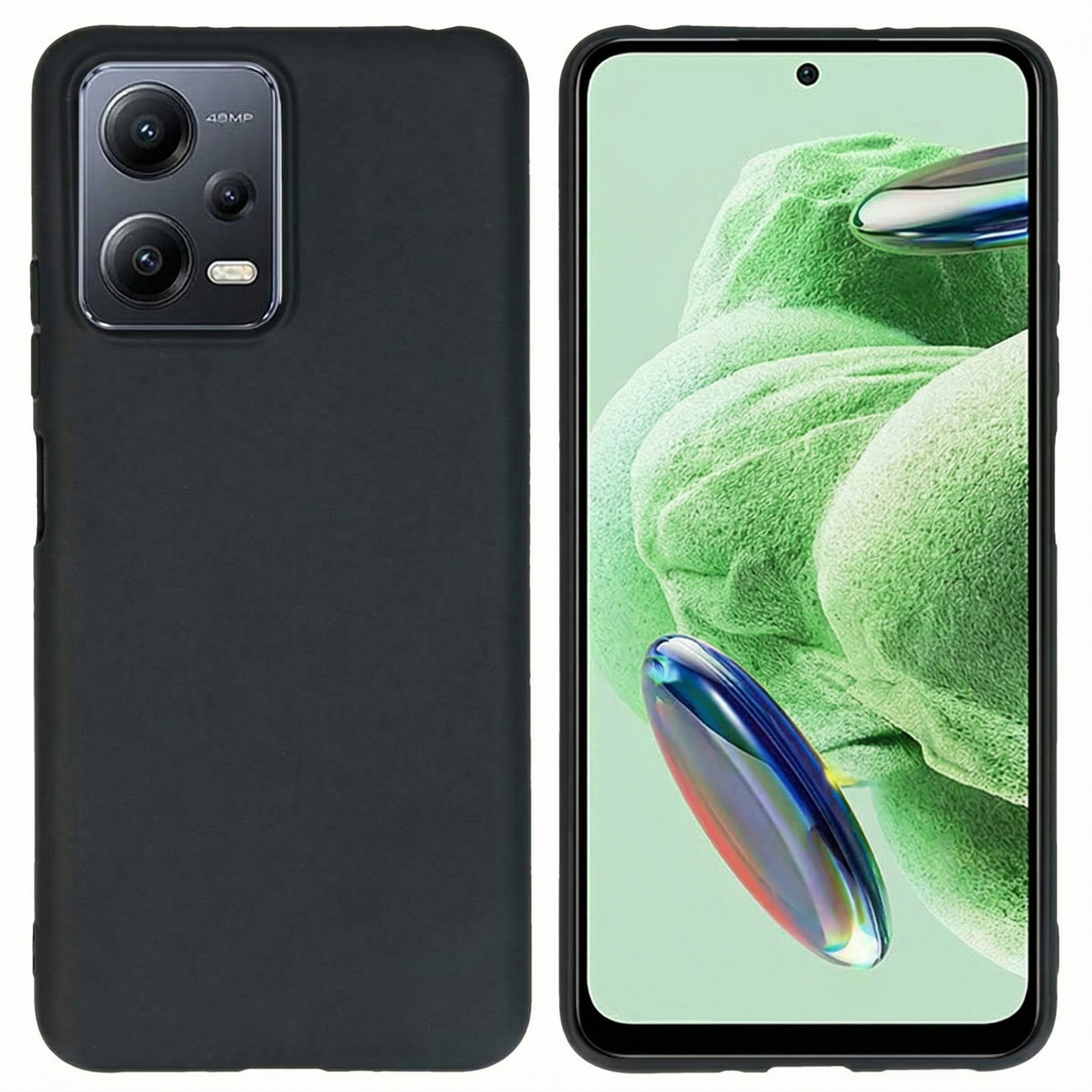 imoshion TPU Color Cover für das Xiaomi Redmi Note 12 / Xiaomi Poco X5 5G - Schwarz