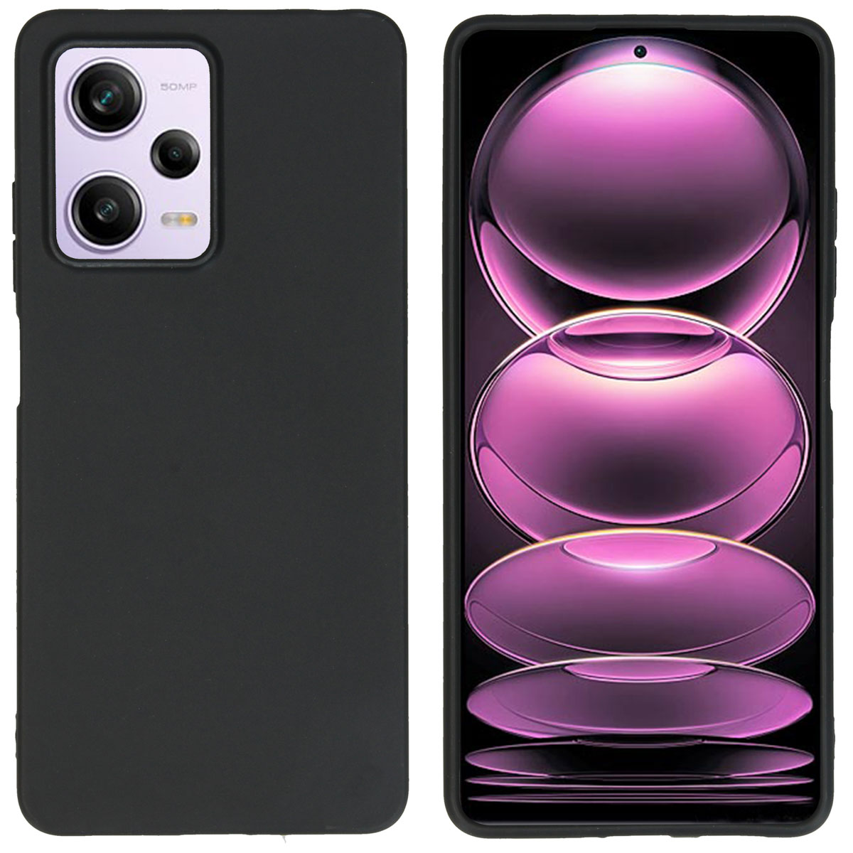 imoshion TPU Color Cover für das Xiaomi Redmi Note 12 Pro / Xiaomi Poco X5 Pro 5G - Schwarz