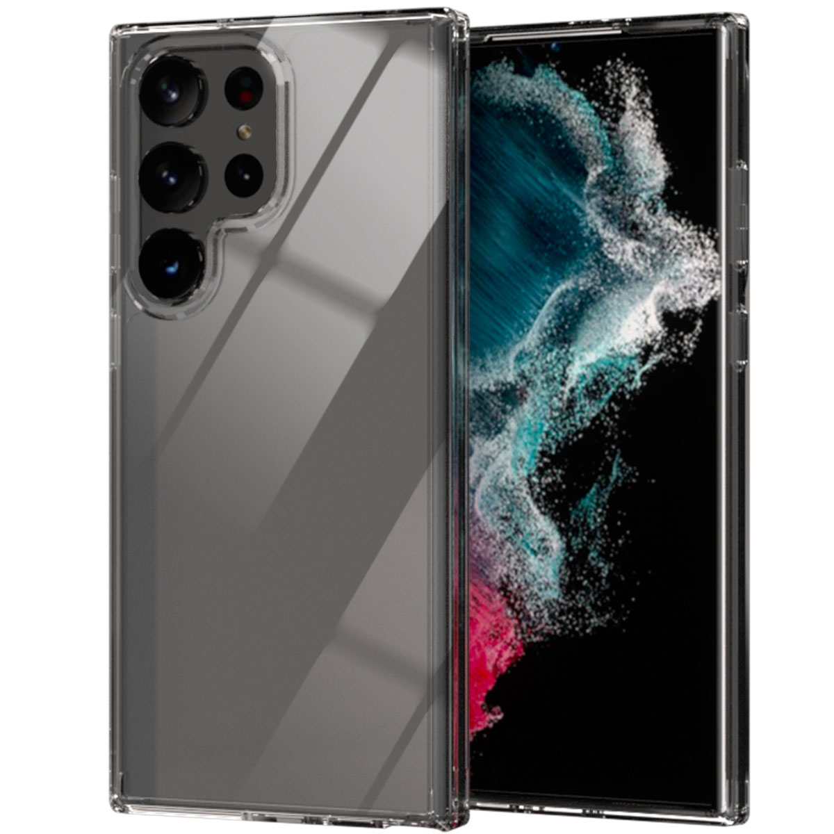 Accezz Xtreme Impact Case für das Samsung Galaxy S23 Ultra - Transparent