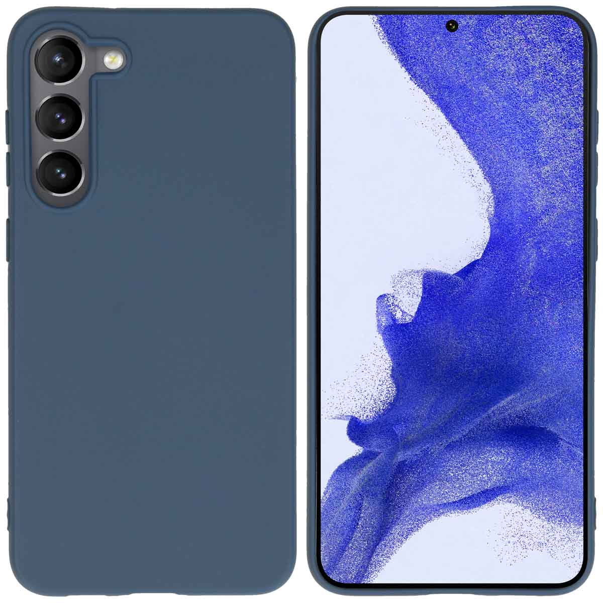 imoshion TPU Color Cover für das Samsung Galaxy S23 Plus - Dunkelblau