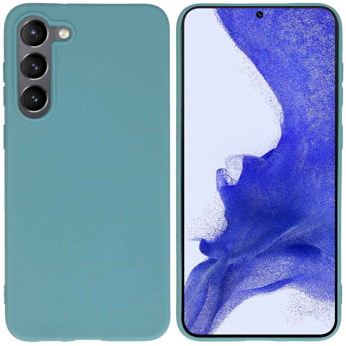 imoshion TPU Color Cover für das Samsung Galaxy S23 Plus - Dunkelgrün
