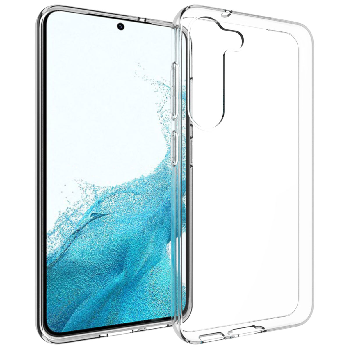 Accezz Clear TPU Backcover für das Samsung Galaxy S23 - Transparent